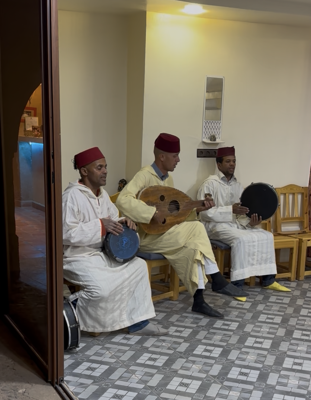Groupe de musique traditionnelle marocaine