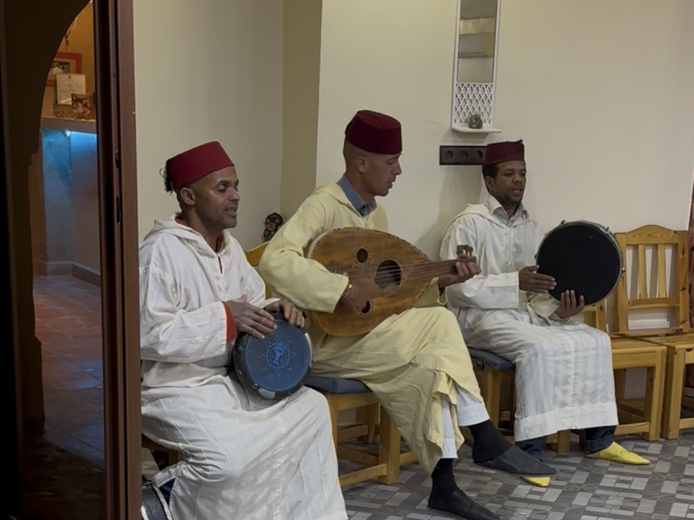 Groupe de musique traditionnelle marocaine