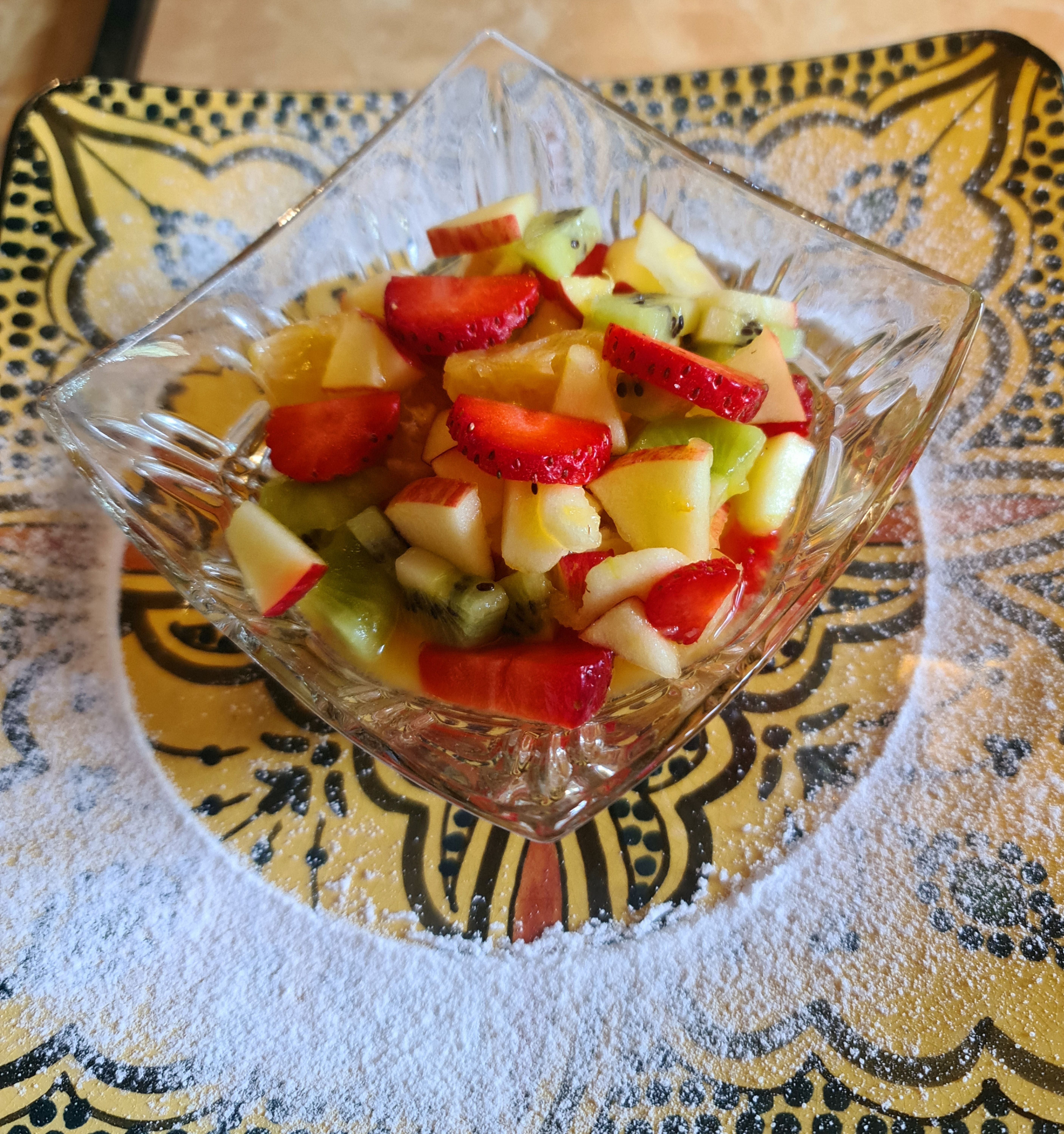 Salade de fruits dessert du déjeuner