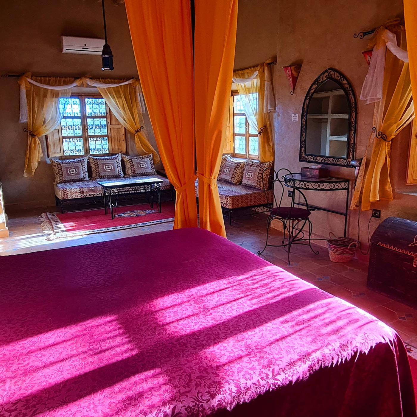 Lit de la Suite Ouarzazate