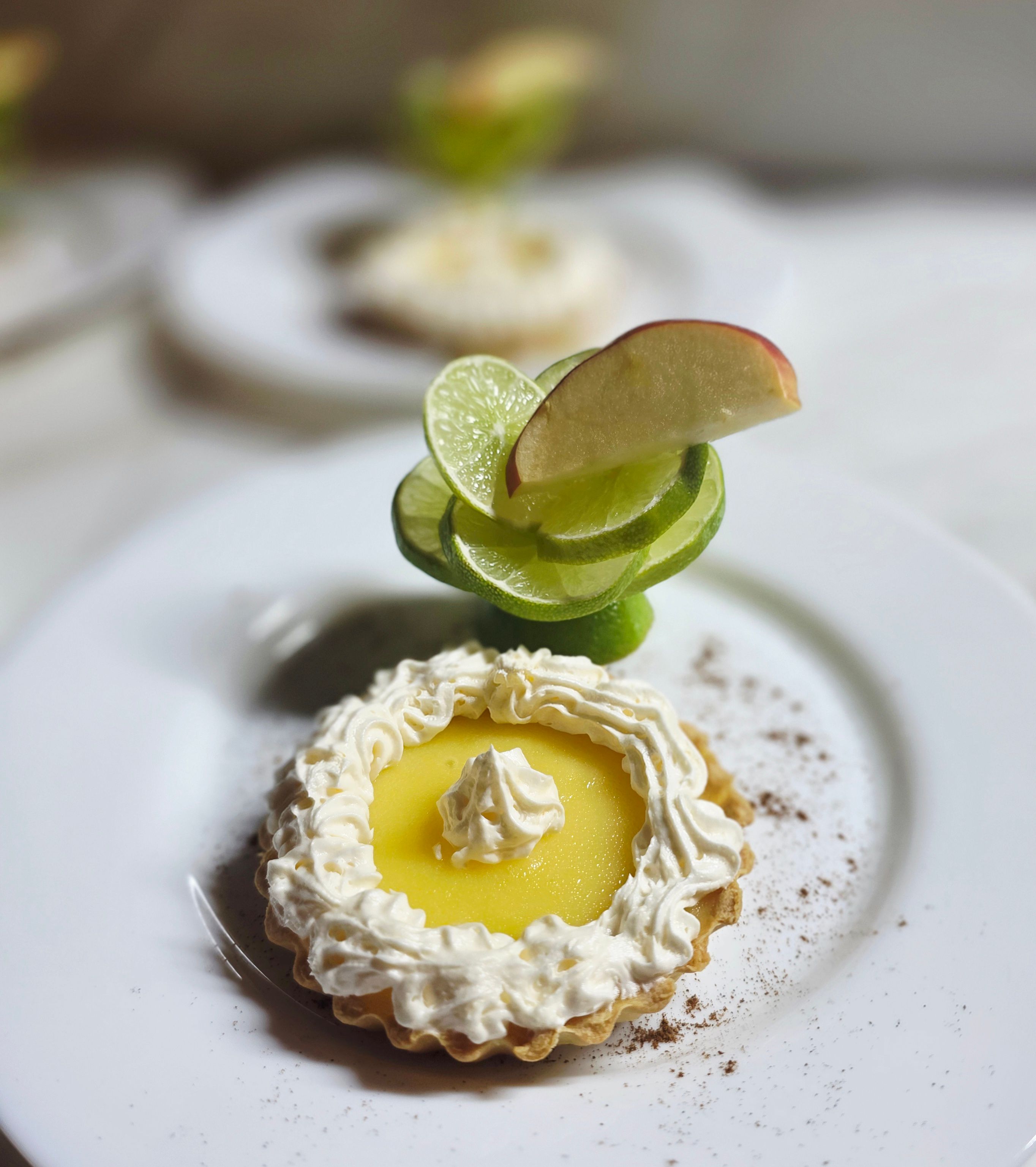Tarte aux citrons, dessert du dîner