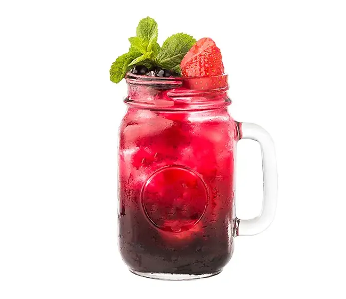 Homemade
lemonades
with real
fruits