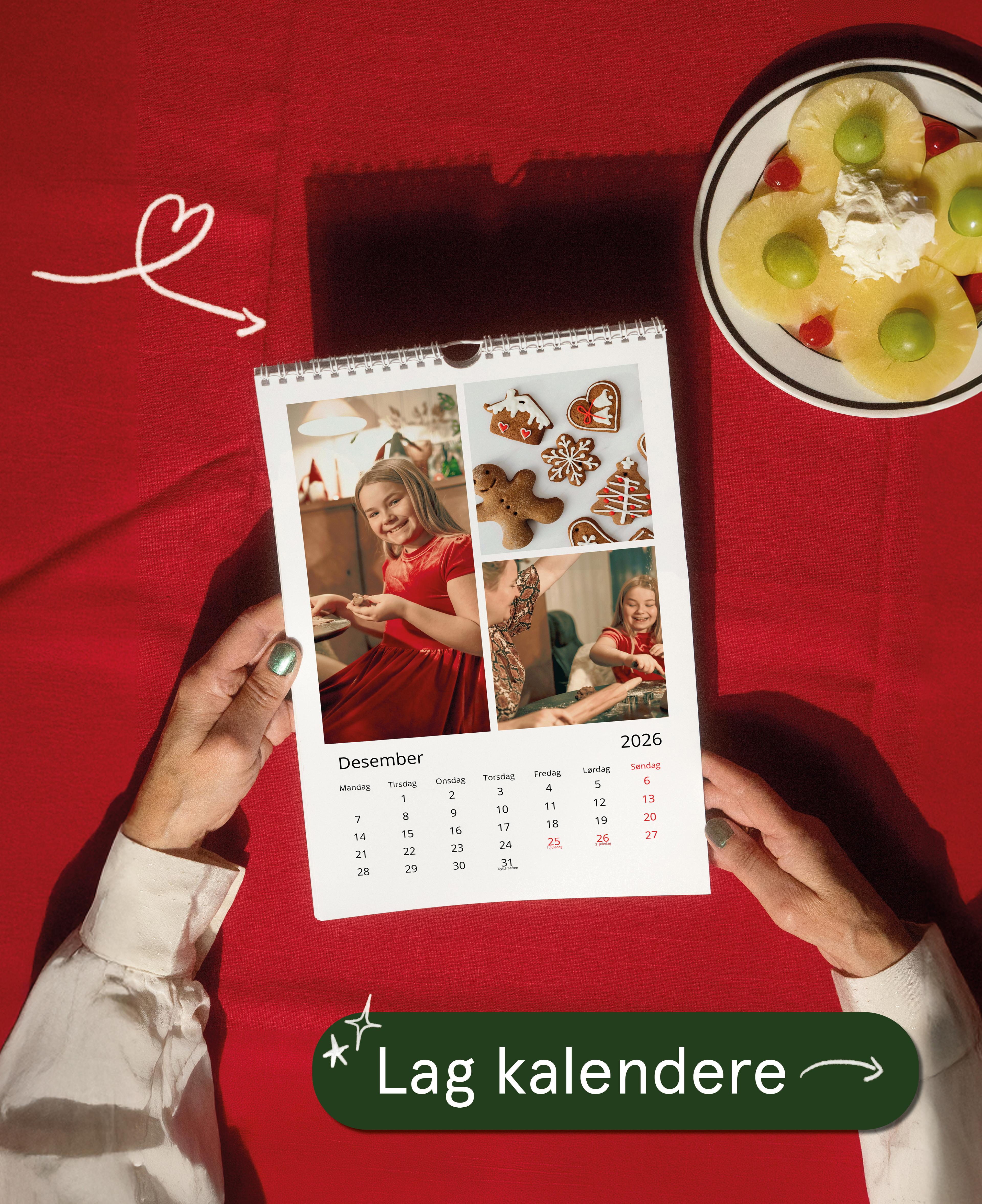 Halv pris på fotokalender - siste sjanse hos Elite Foto
