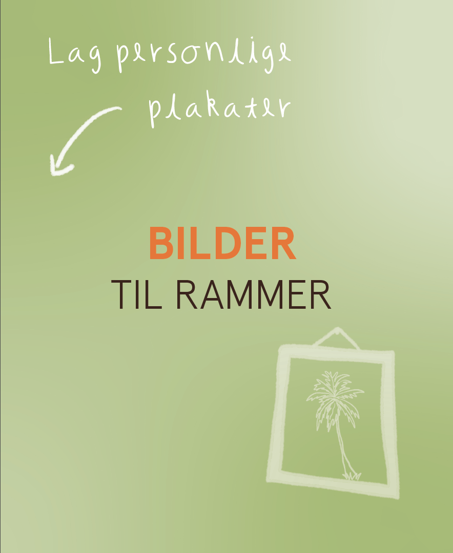 Personlig plakat hos Elite Foto