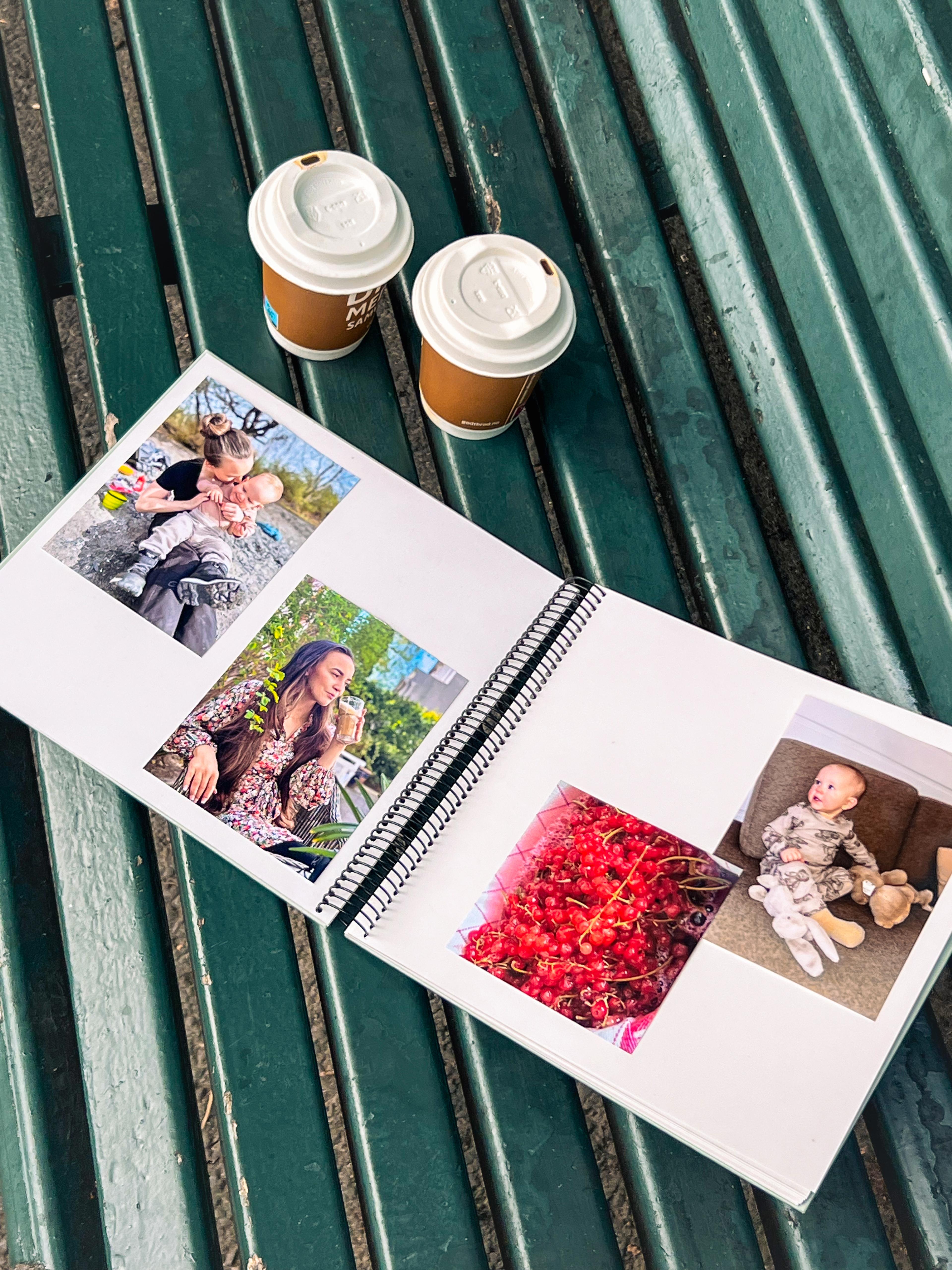 album med småbilder