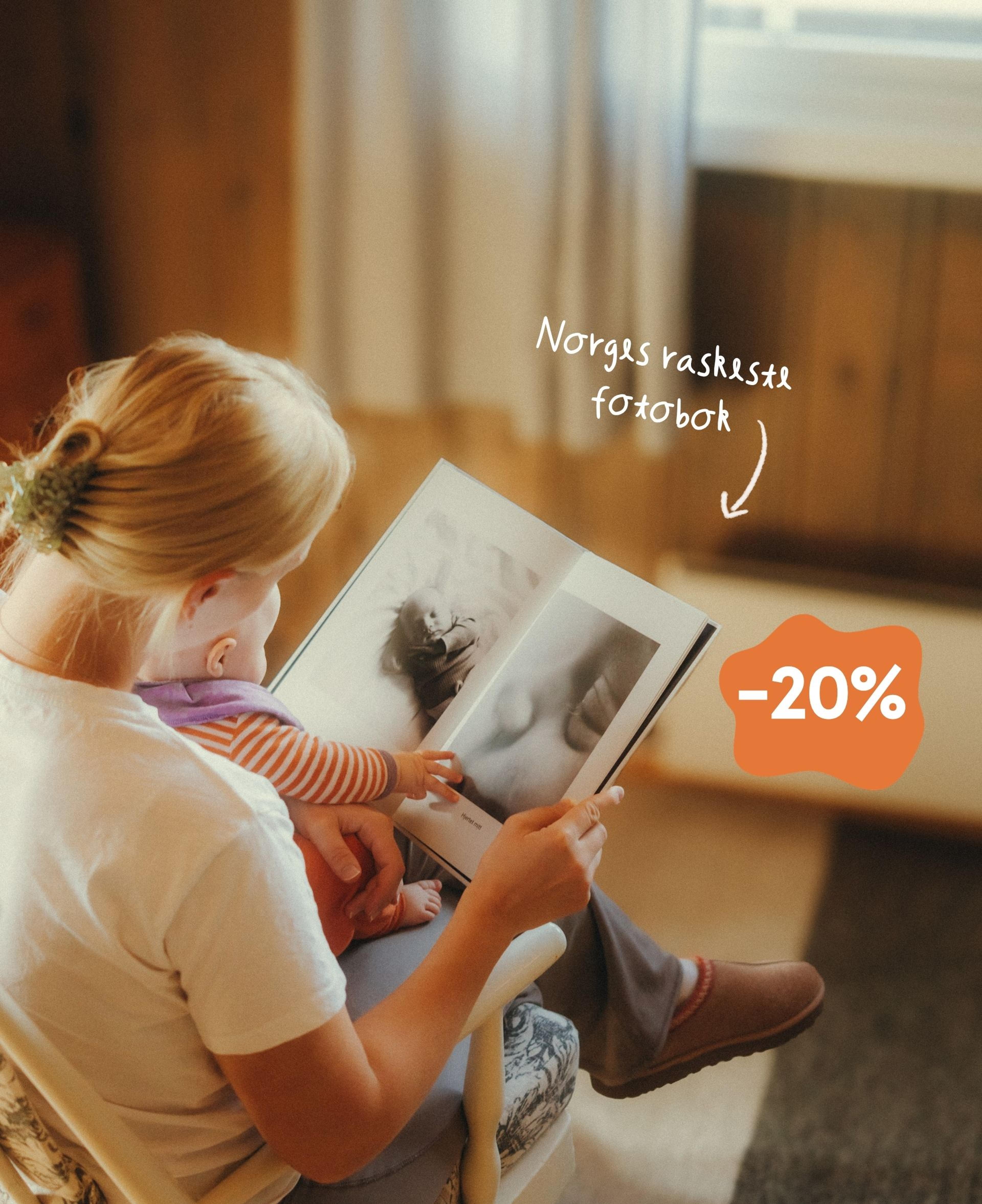 Fotobok for minnene lager du hos Elite Foto