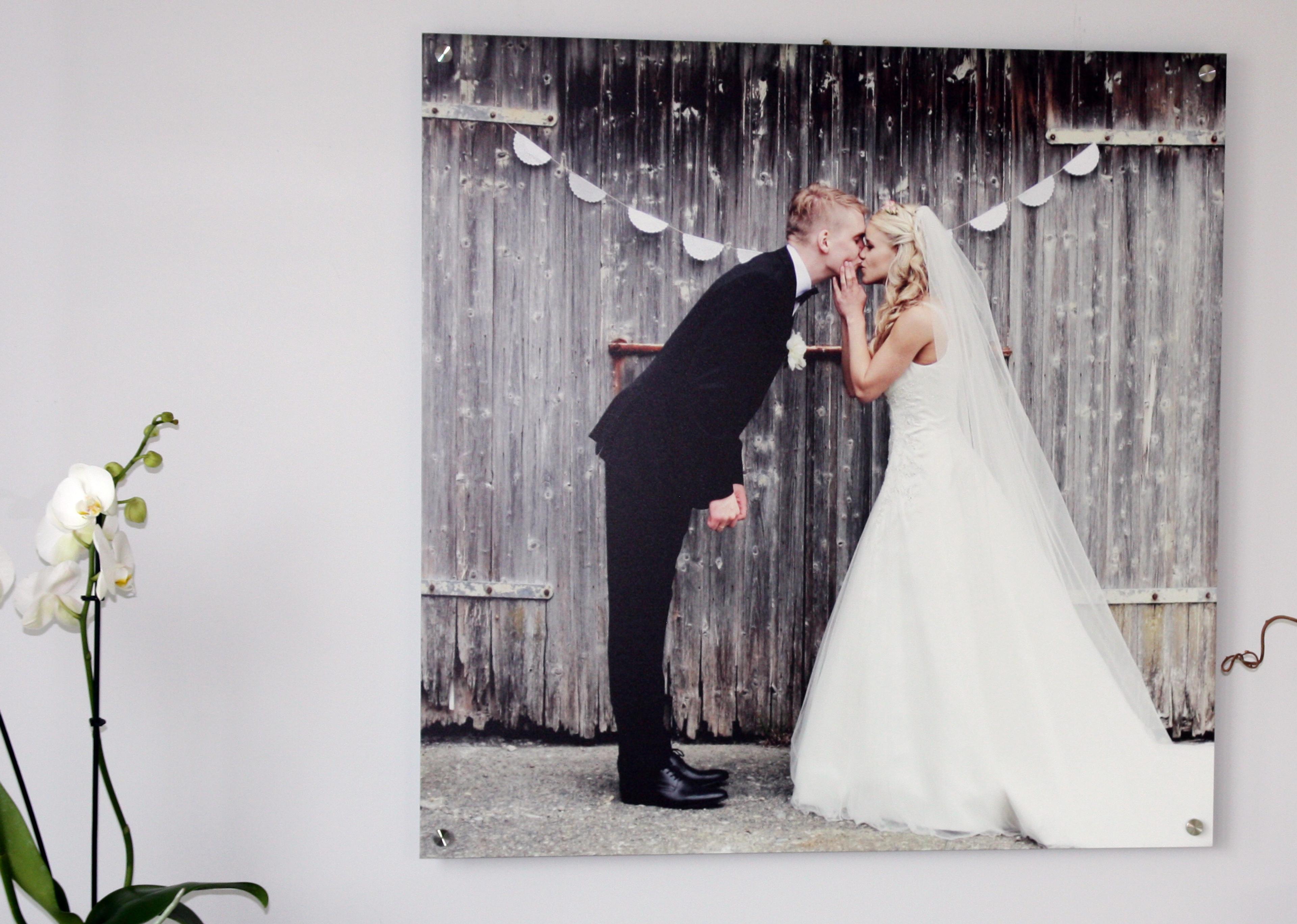 aluminium med veggfester