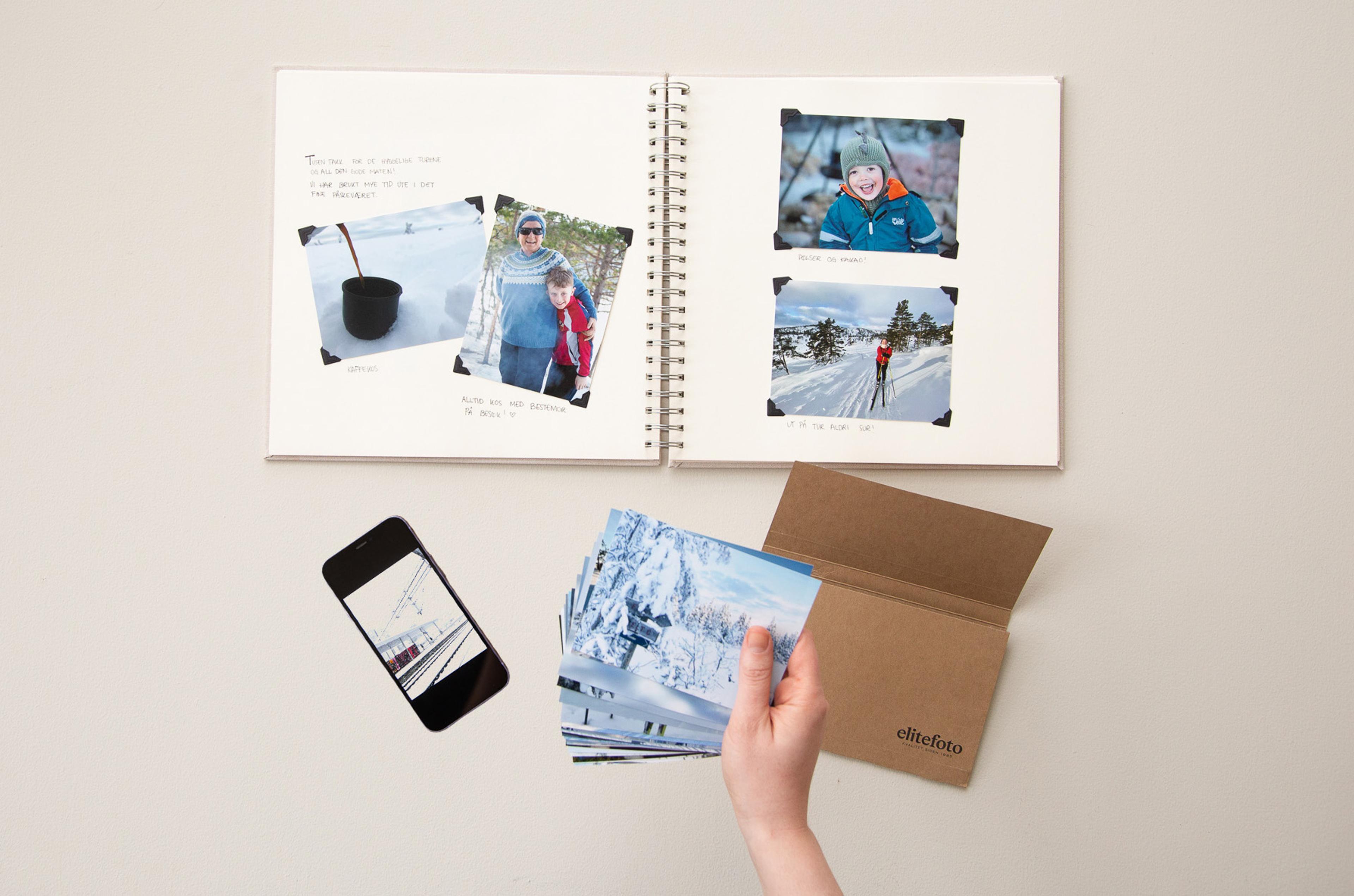 Print ut bildene dine - ekte minner fra Elite Foto