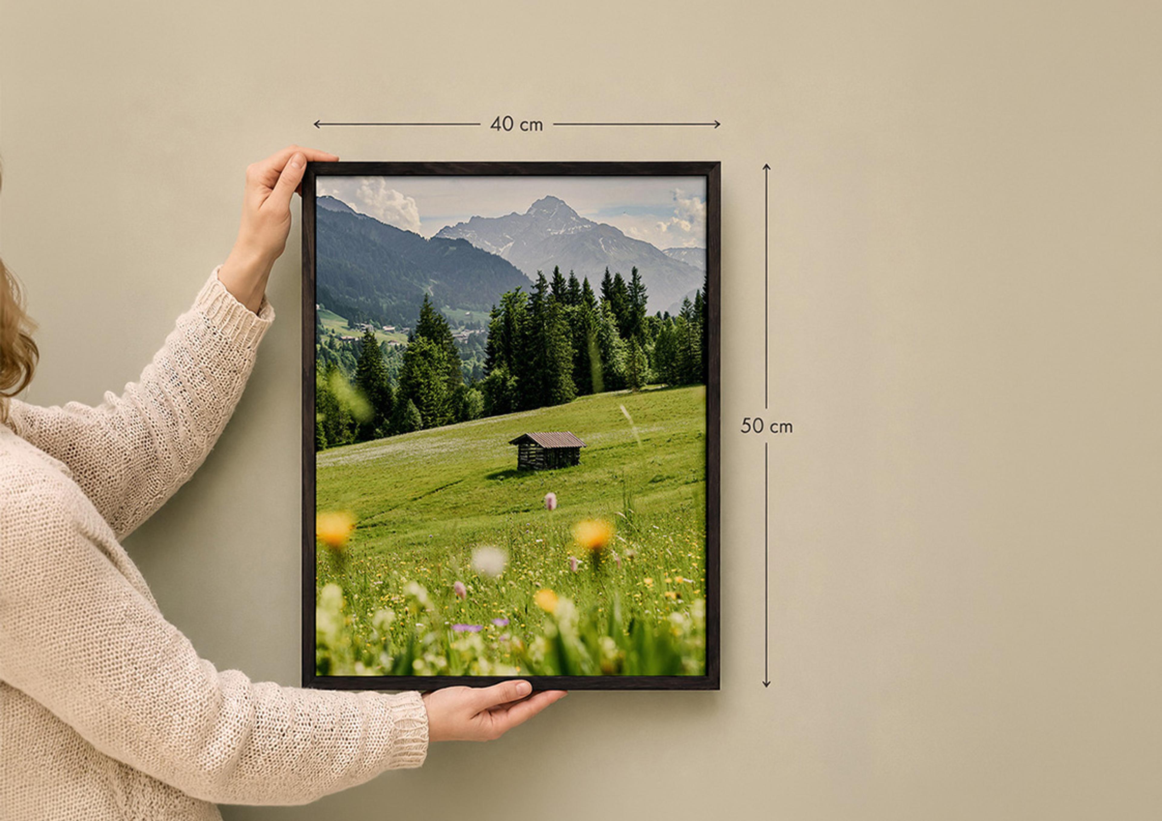 Bilde i størrelsen 40x50 cm