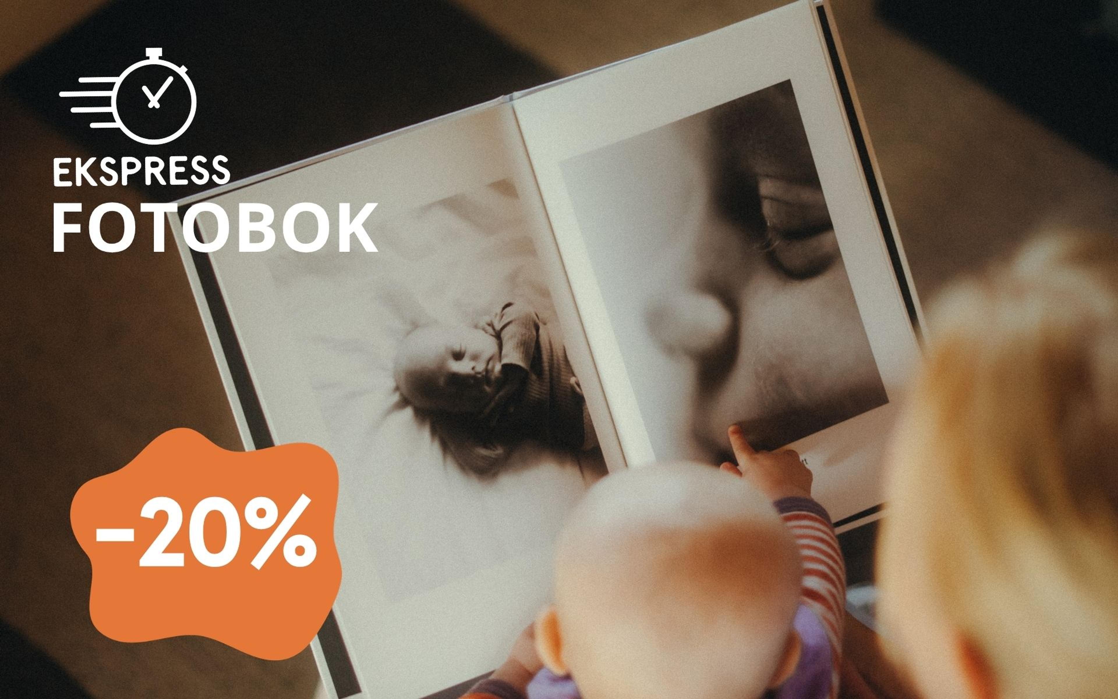 -20% på Ekspress fotobok