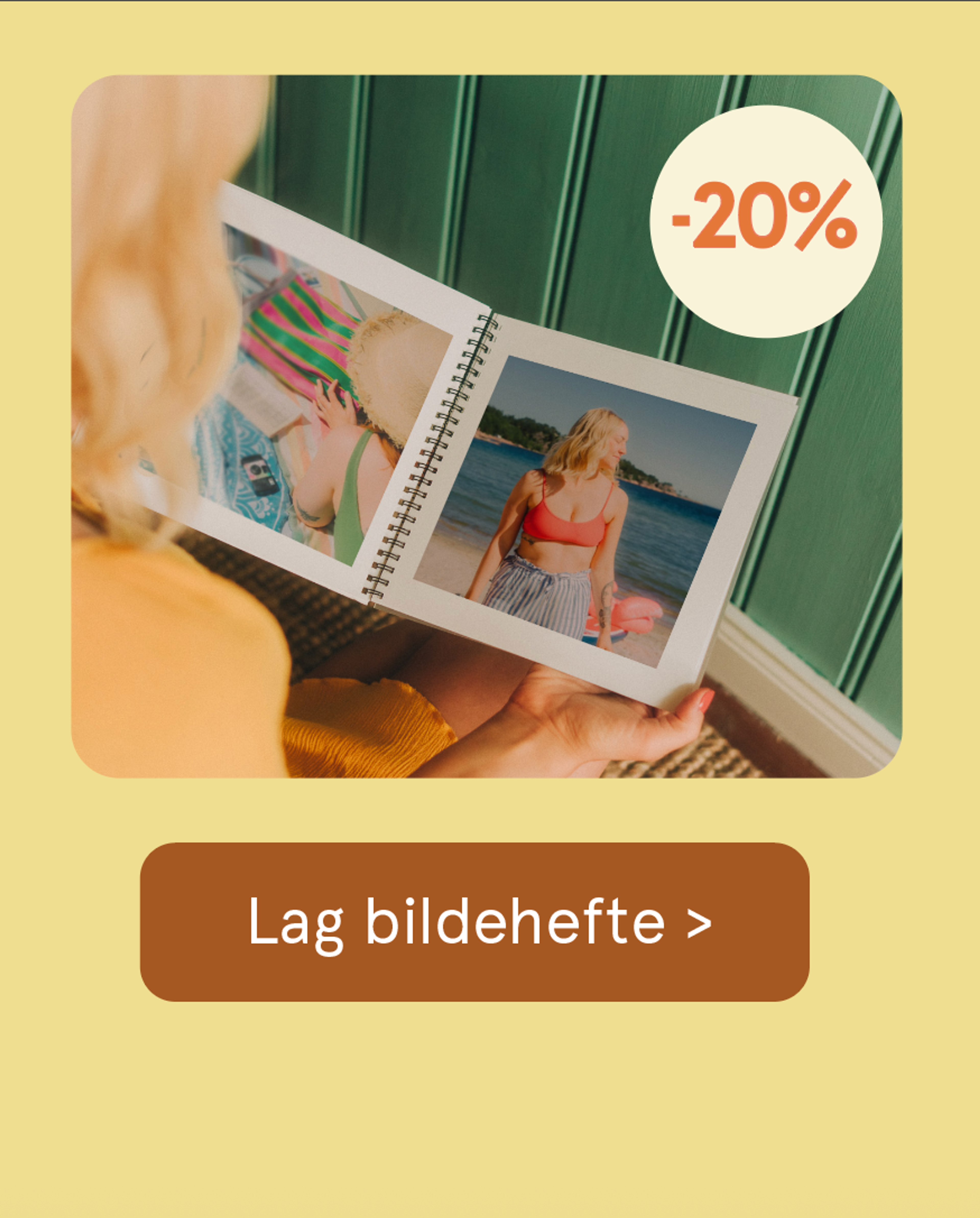 Fotobok som du kan designe selv hos Elite Foto