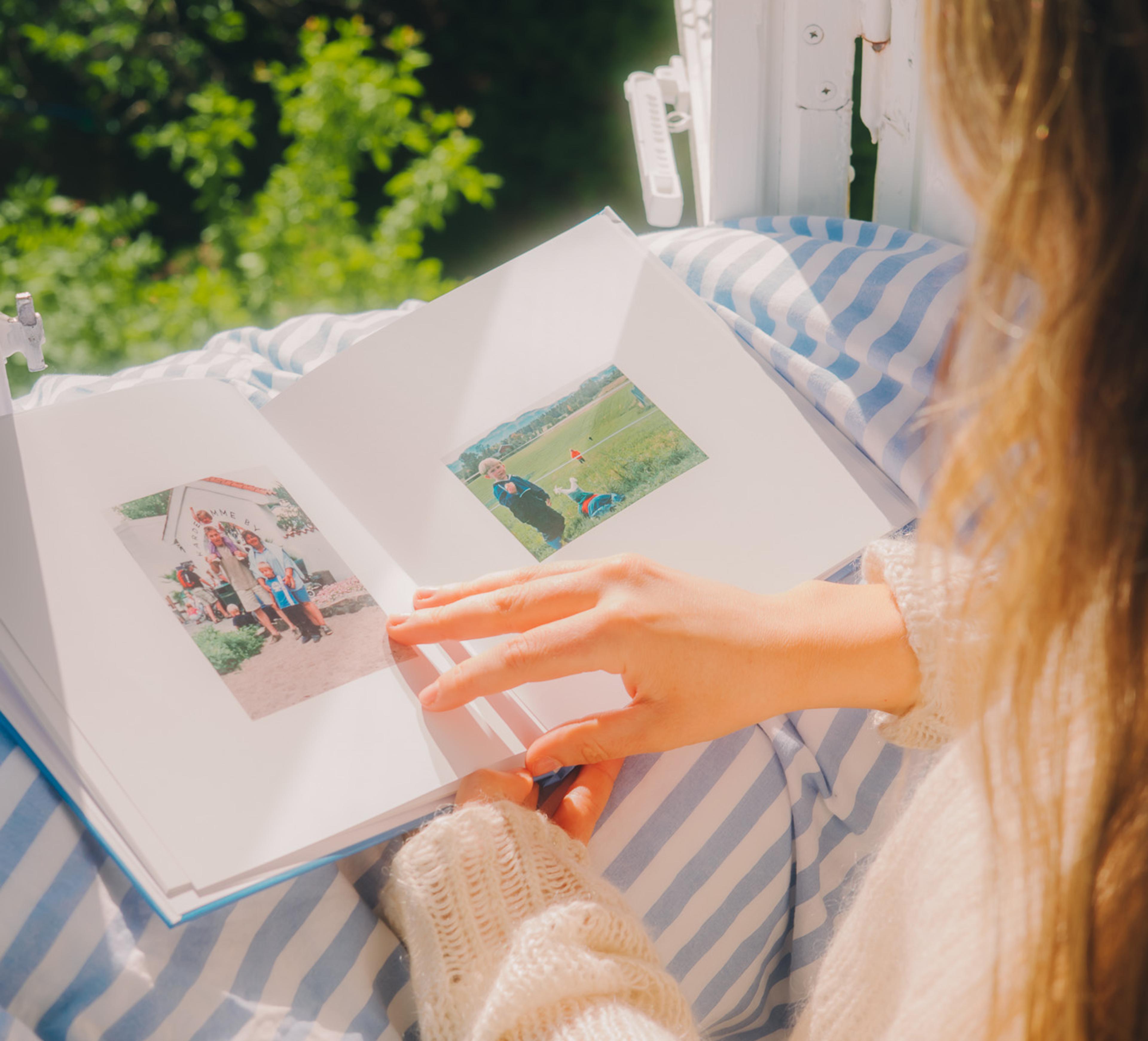 Fotobok, klassisk bok med dine bilder laget i Norge hos Elite Foto