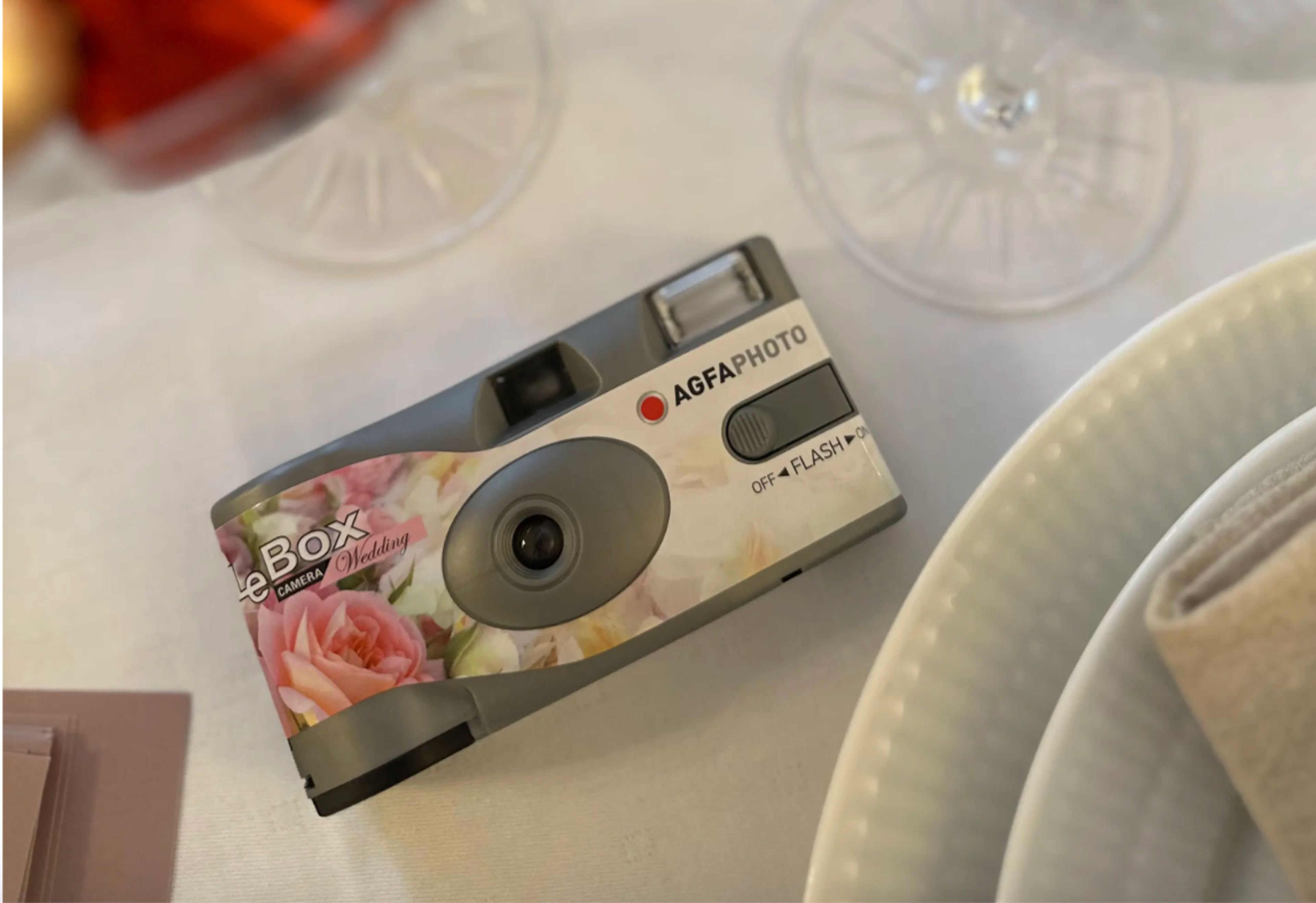 Engangskamera til bryllup