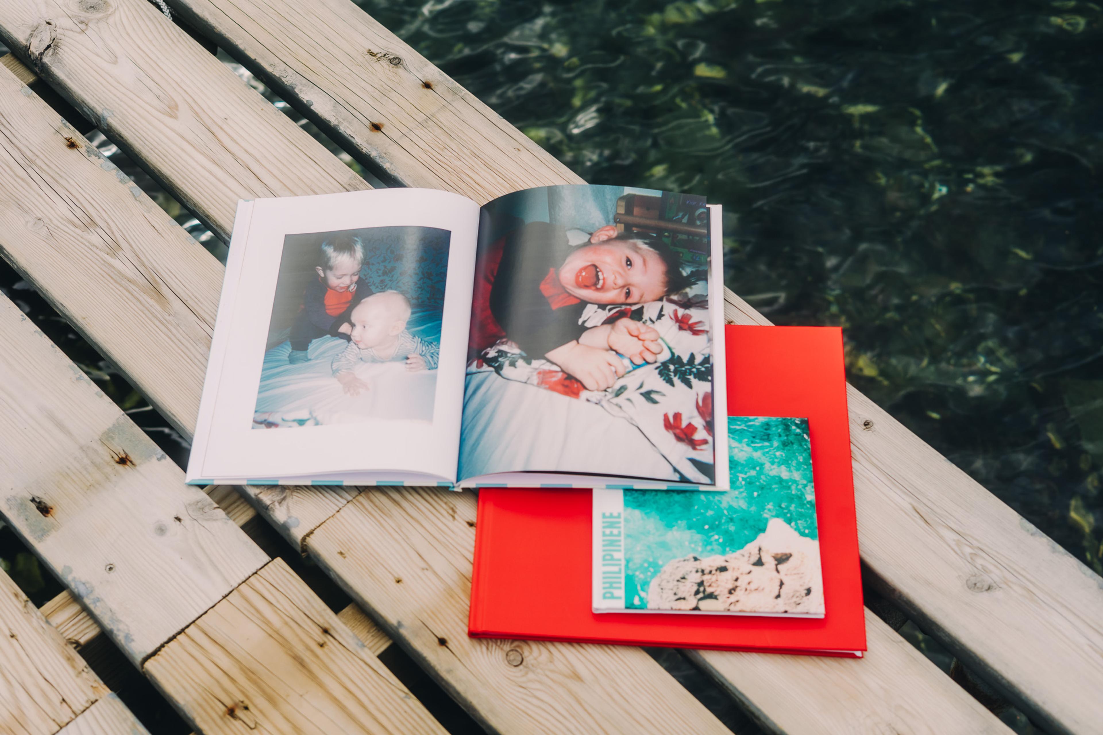 Fotobok for minnene lager du hos Elite Foto
