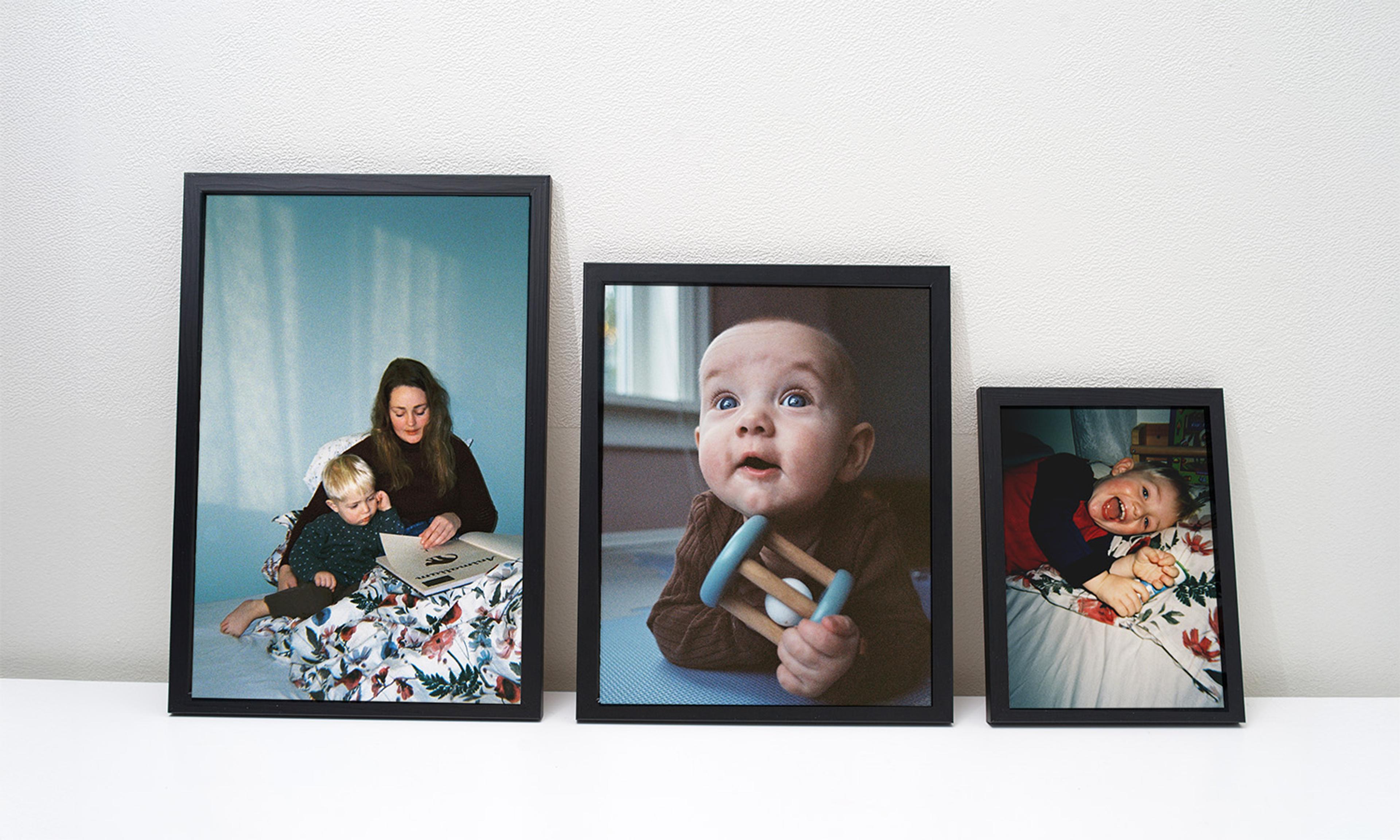 Store bilder i ramme fra Elite Foto