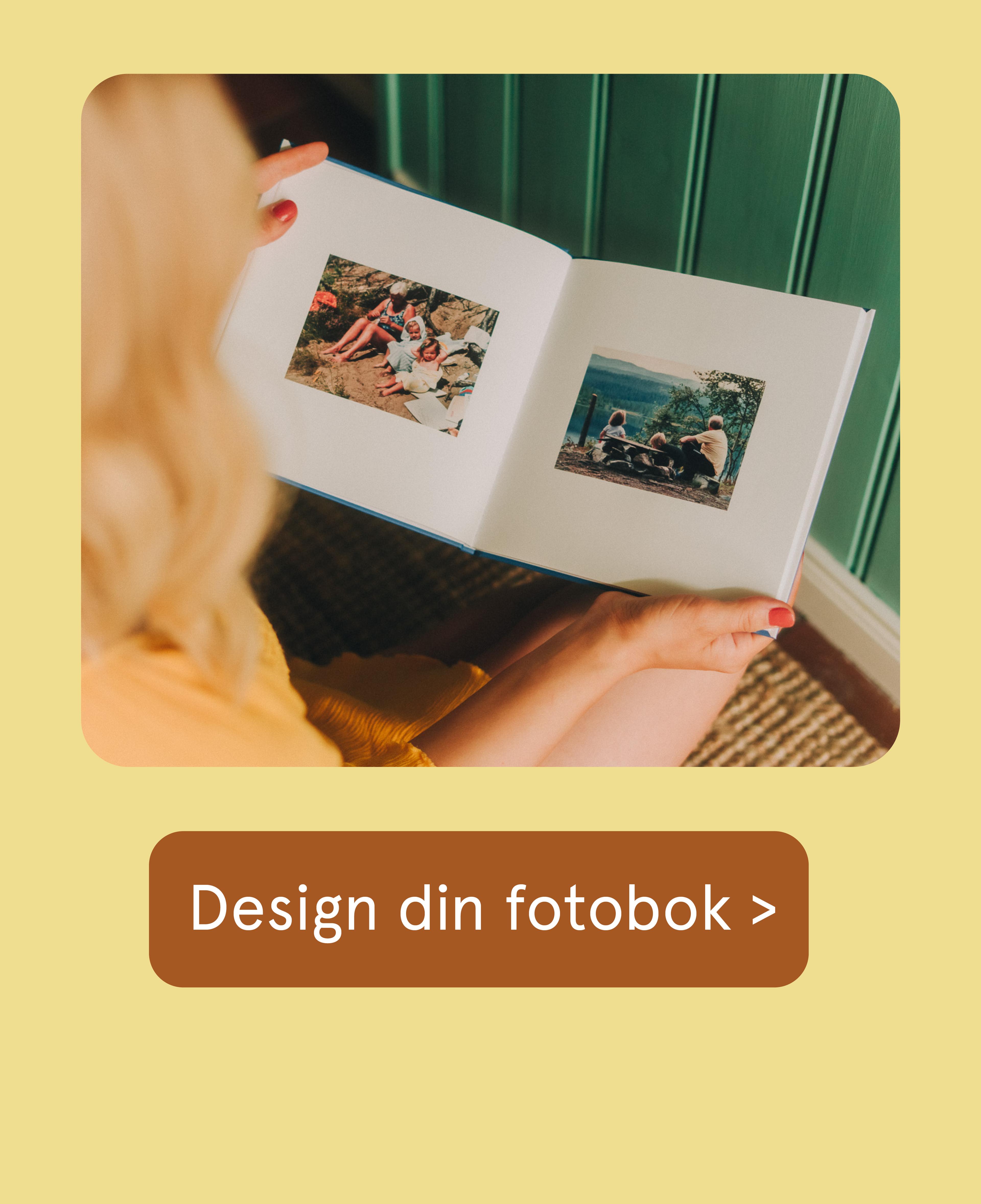Fotobok som du kan designe selv hos Elite Foto