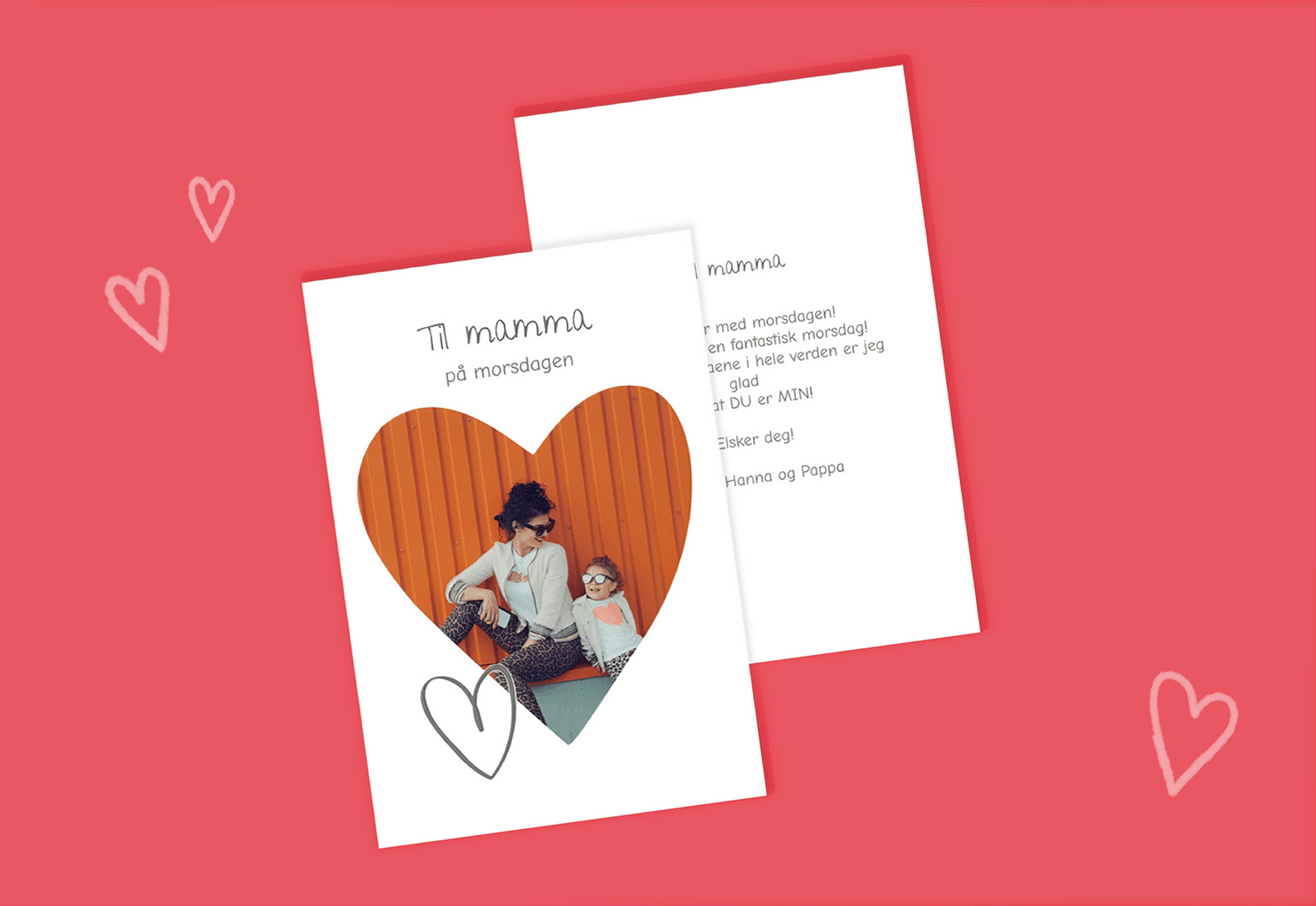 kort til morsdag