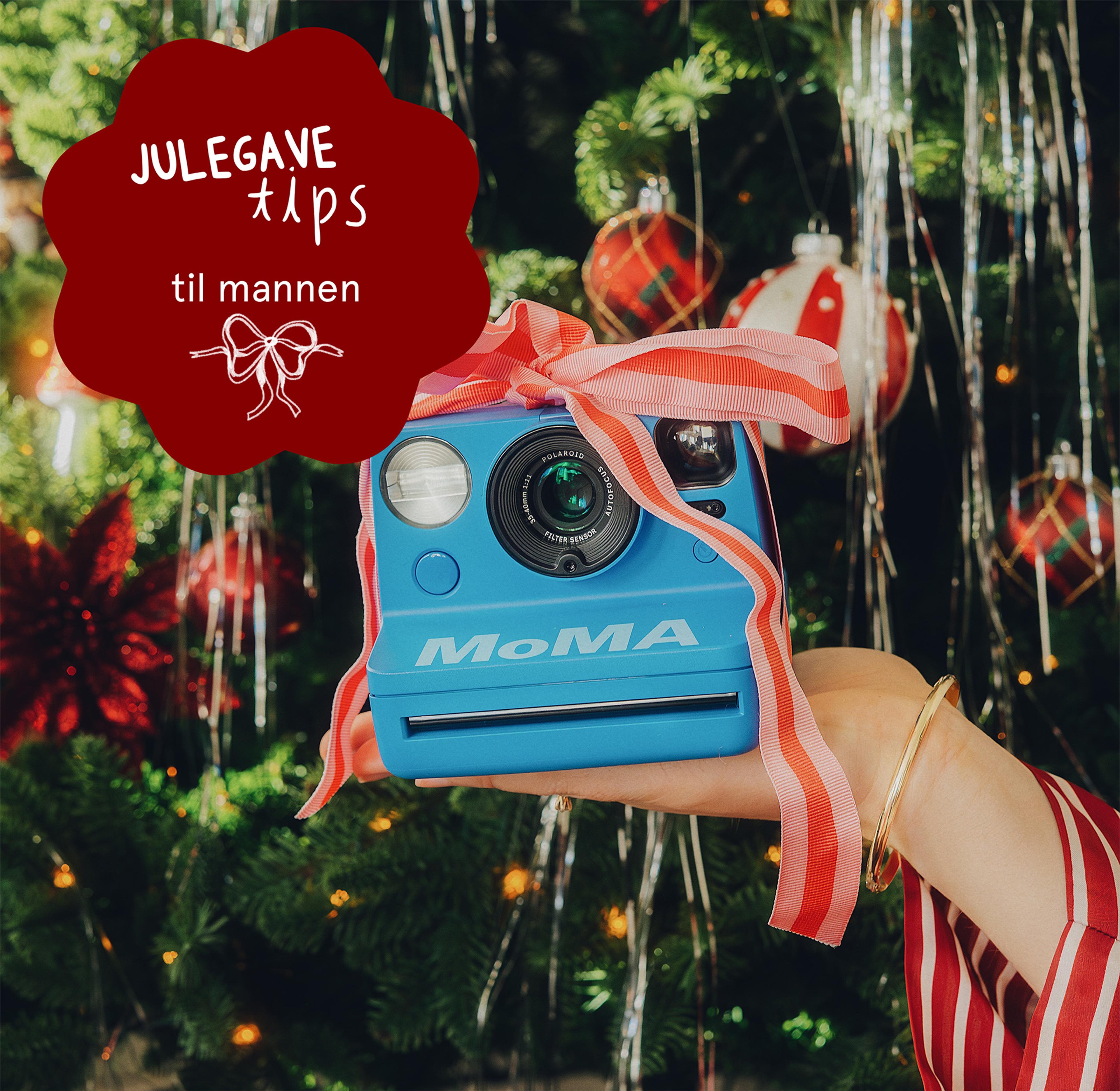 Polaroid kamera i julegave til mannen hos Elite Foto