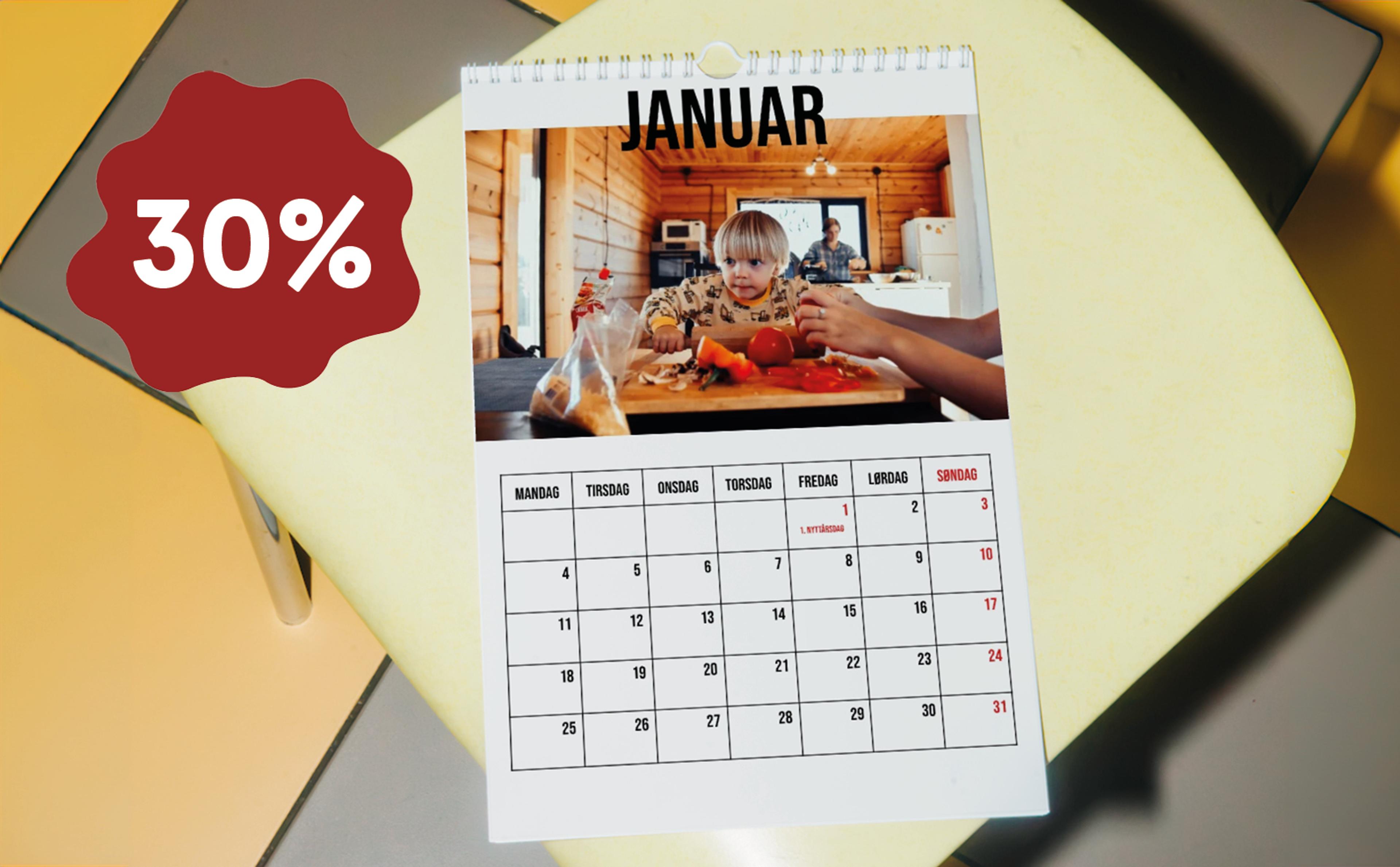 Fotokalender er årets fineste julegave