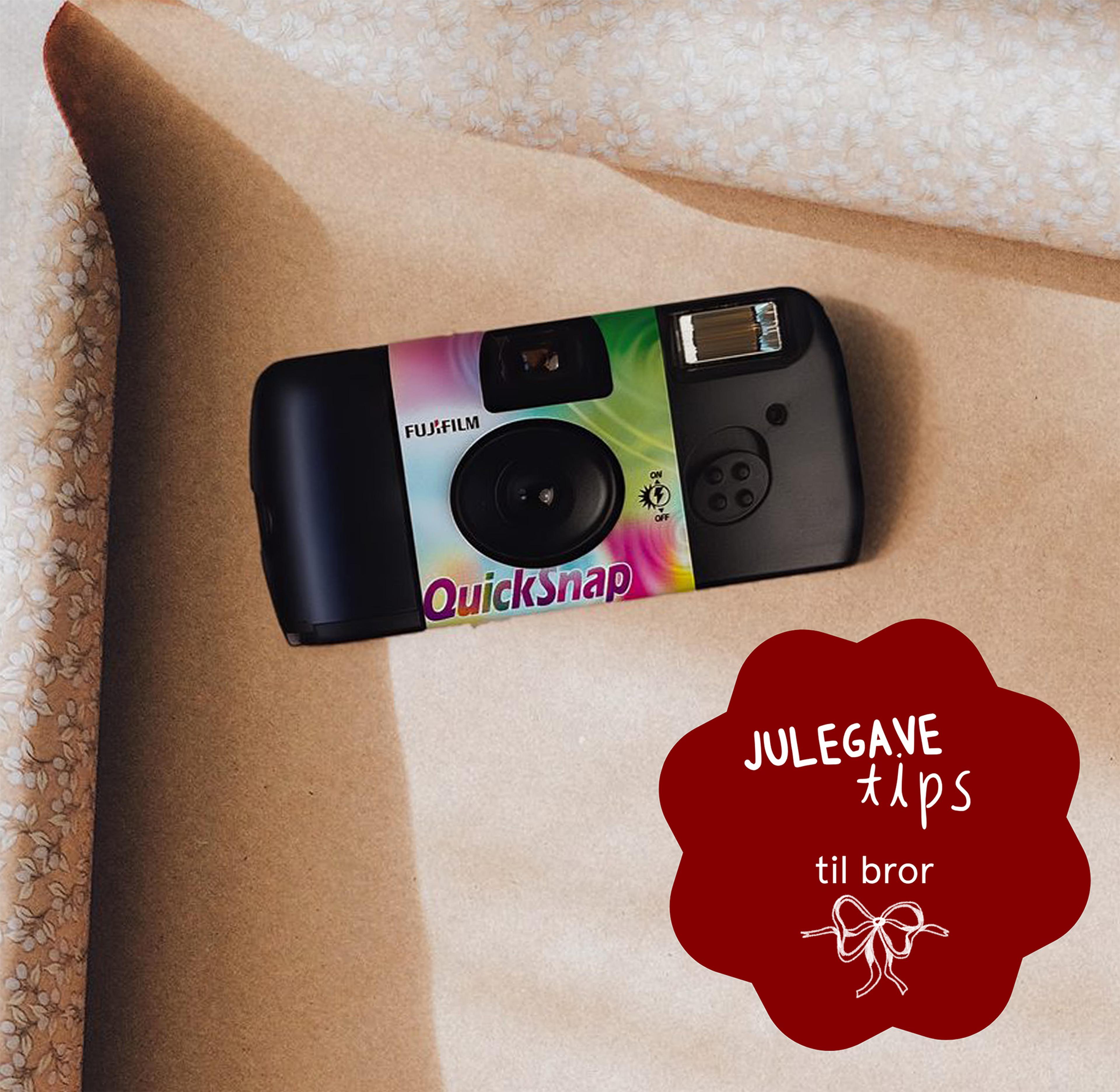 engangskamera til bror på Elite Foto