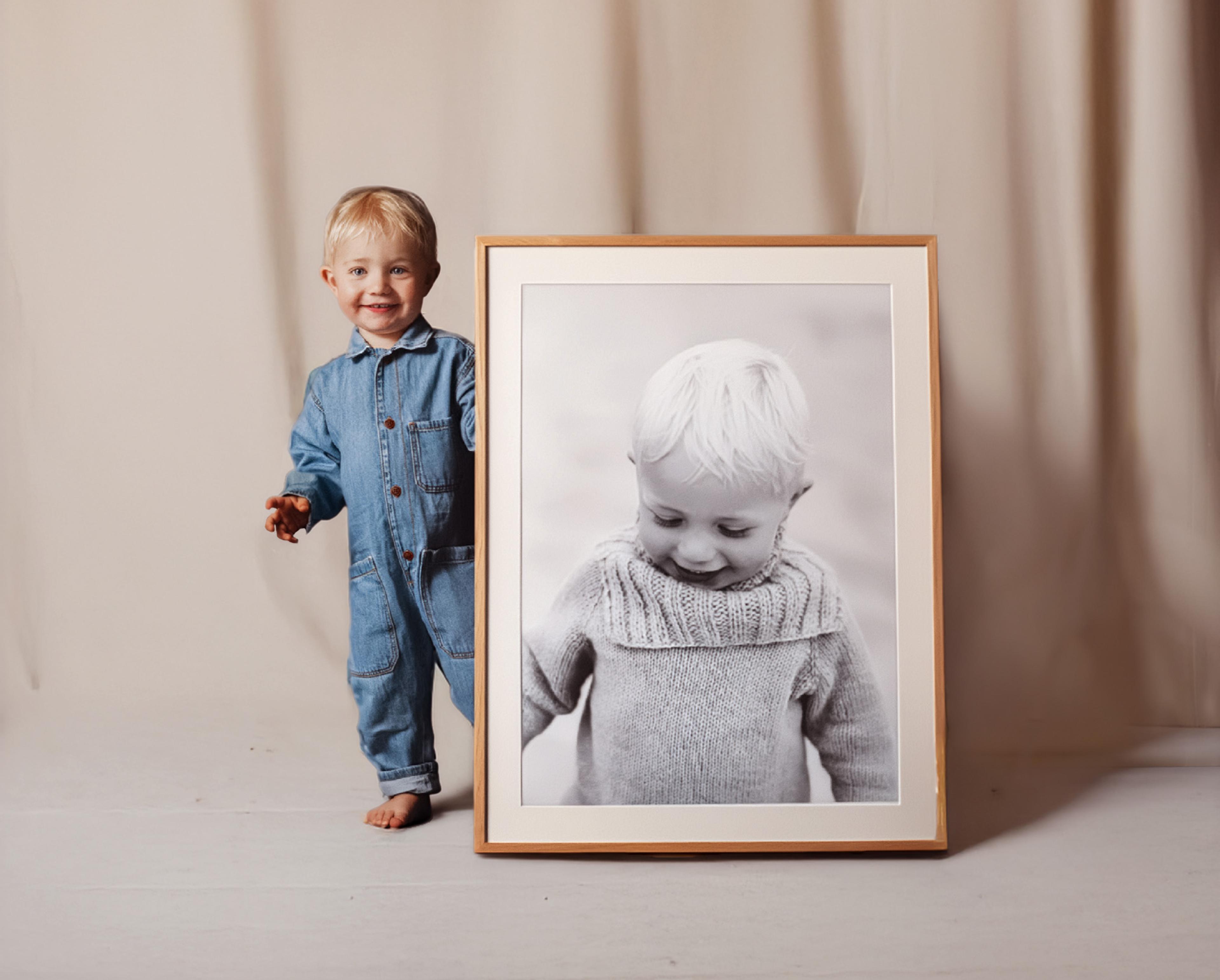 Gjør mobilbildene til store bilder du kan ha på veggen