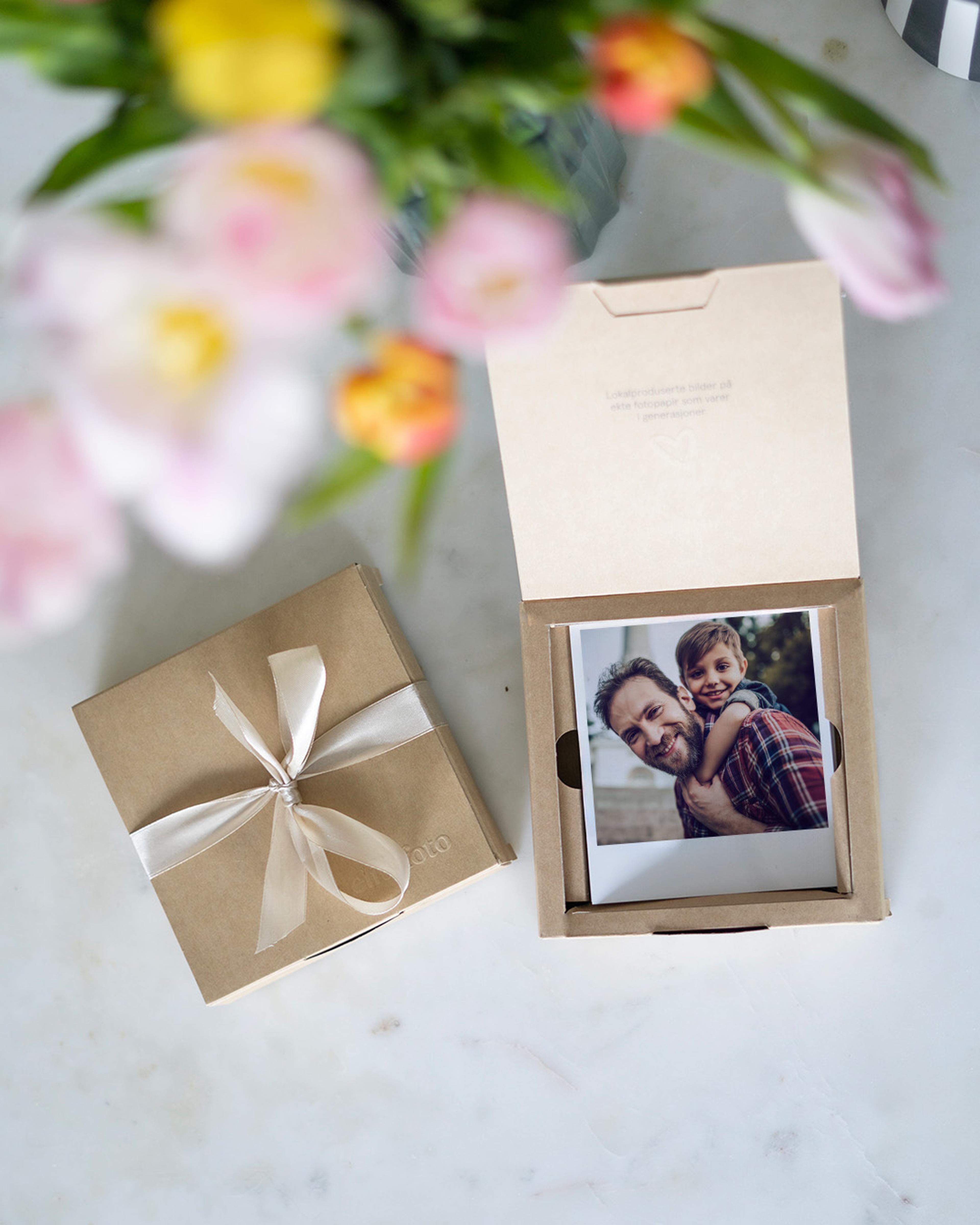 bilder til pappa i en boks