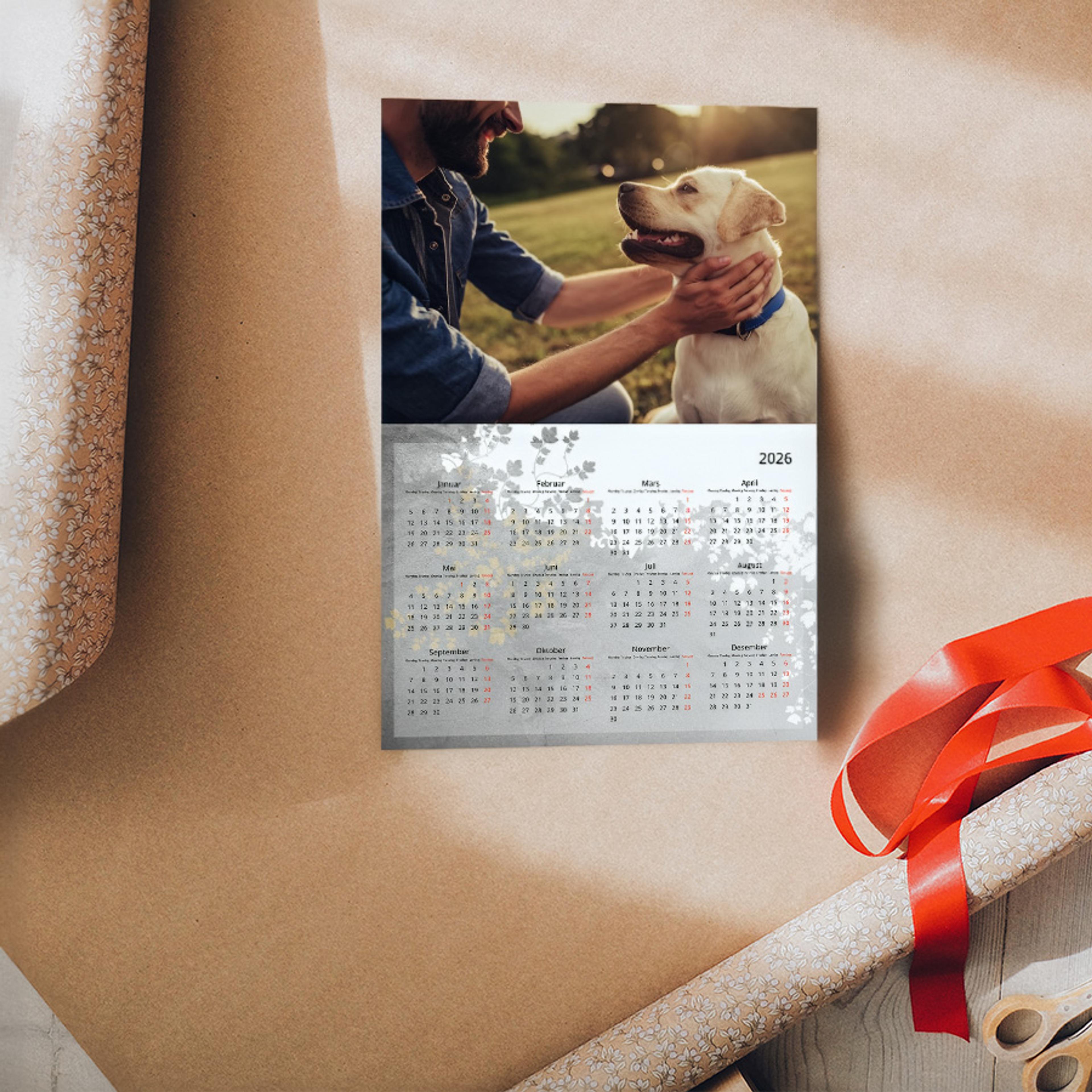 plakatkalender med bilde