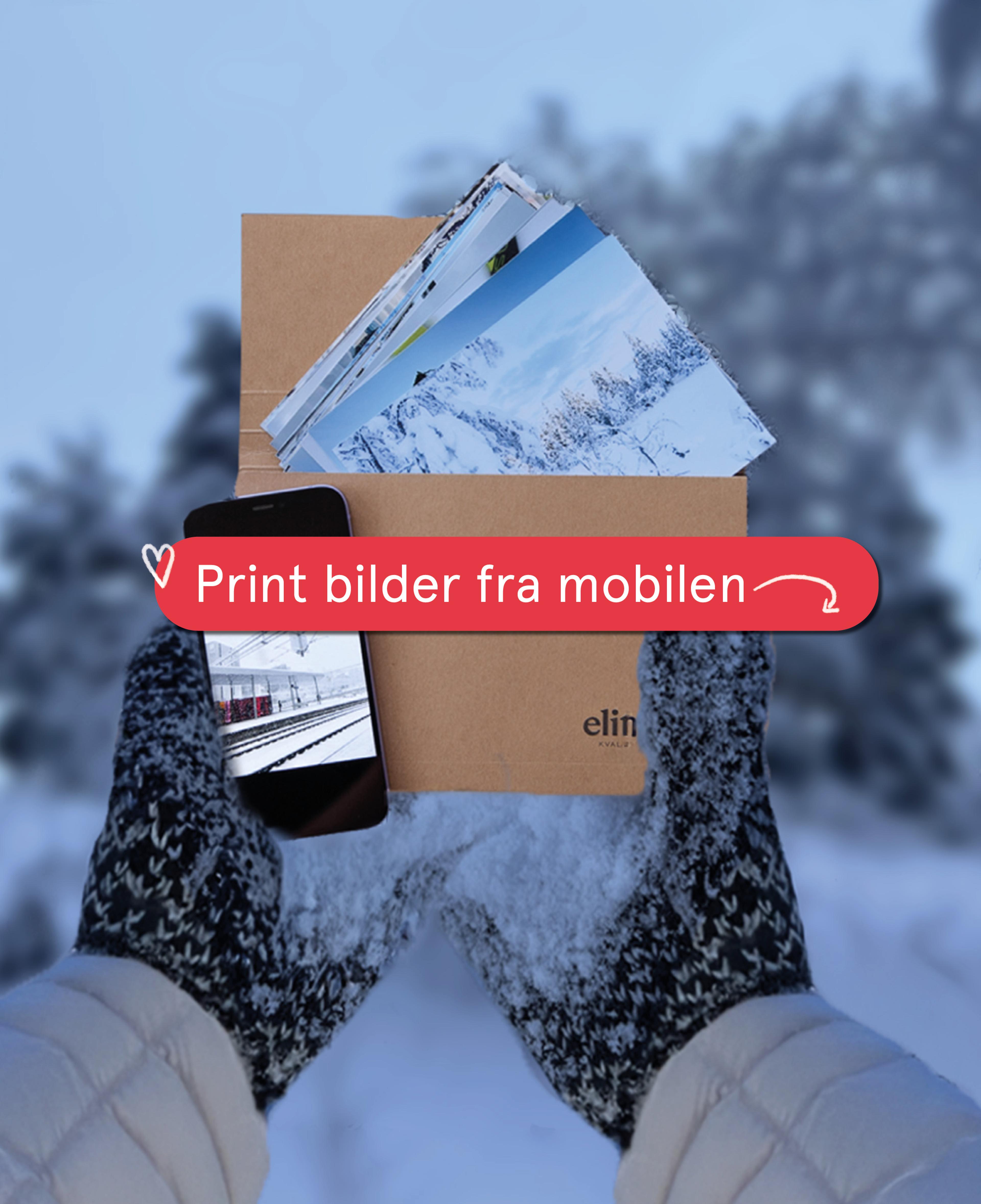 Print bilder fra mobilen hos Elite Foto