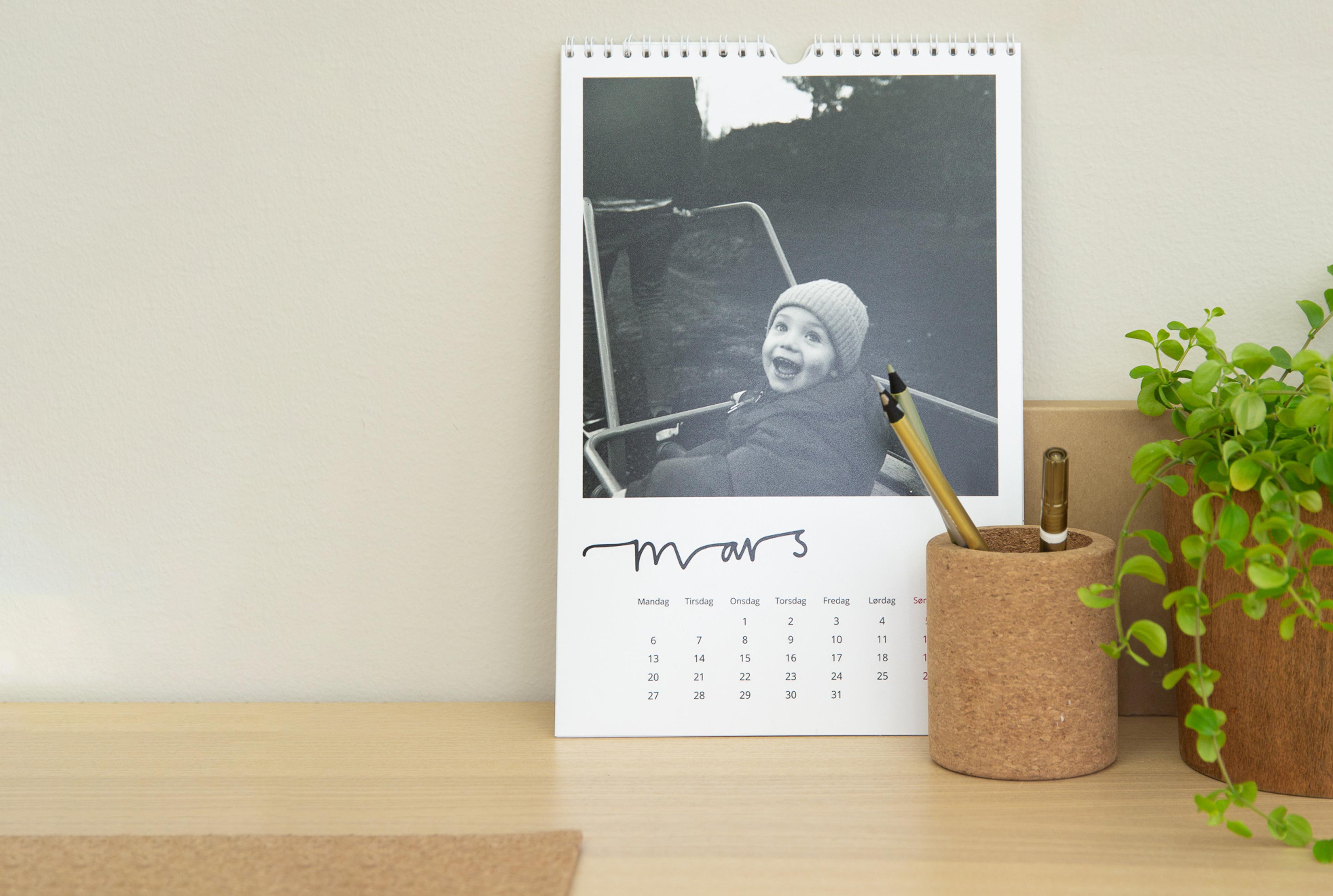 Fotokalender med dine bilder fra Elite Foto