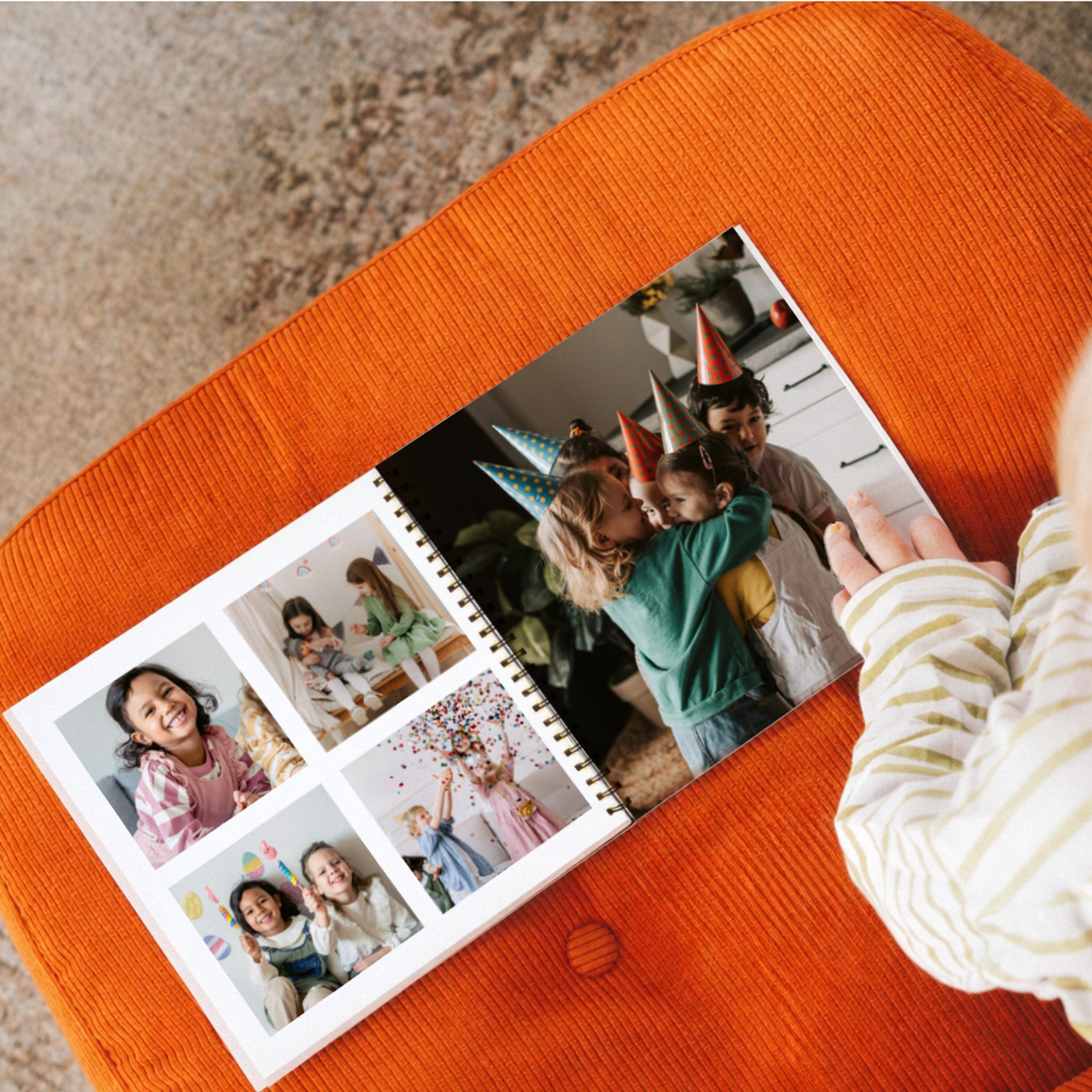 Bildehefte i 20x20 med dine bilder og tekst