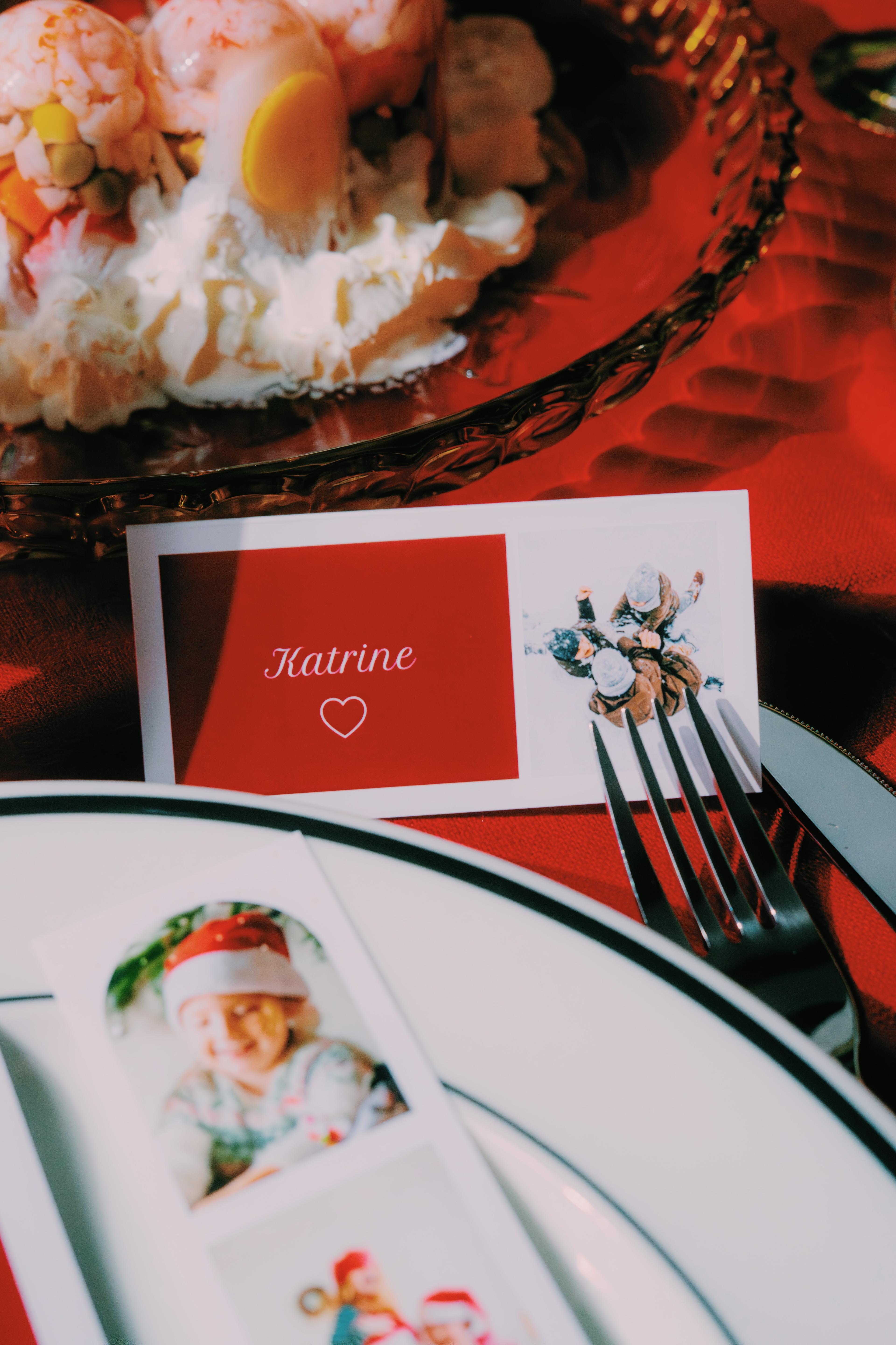 Bordkort på julebord