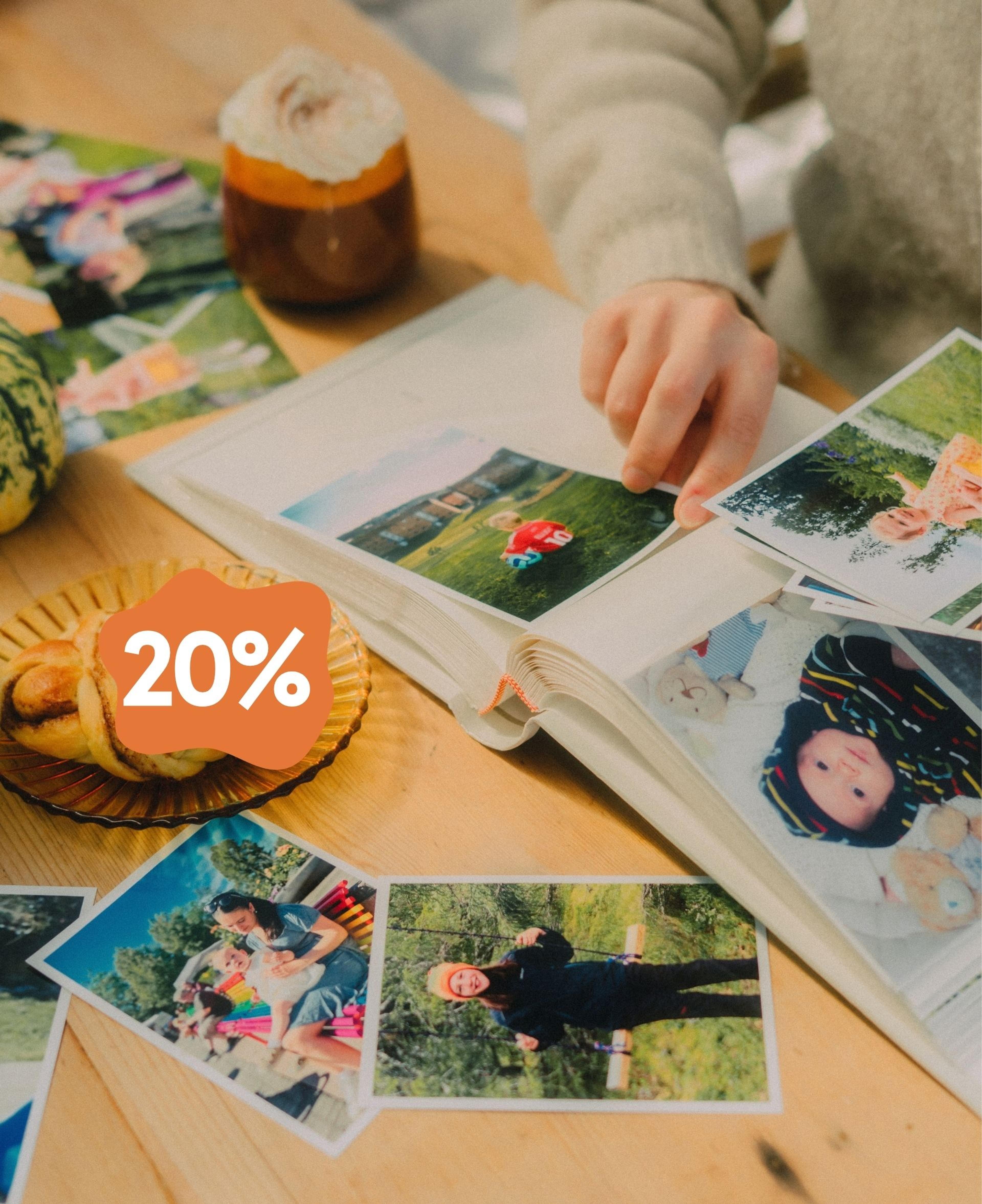 Fotobok for minnene lager du hos Elite Foto