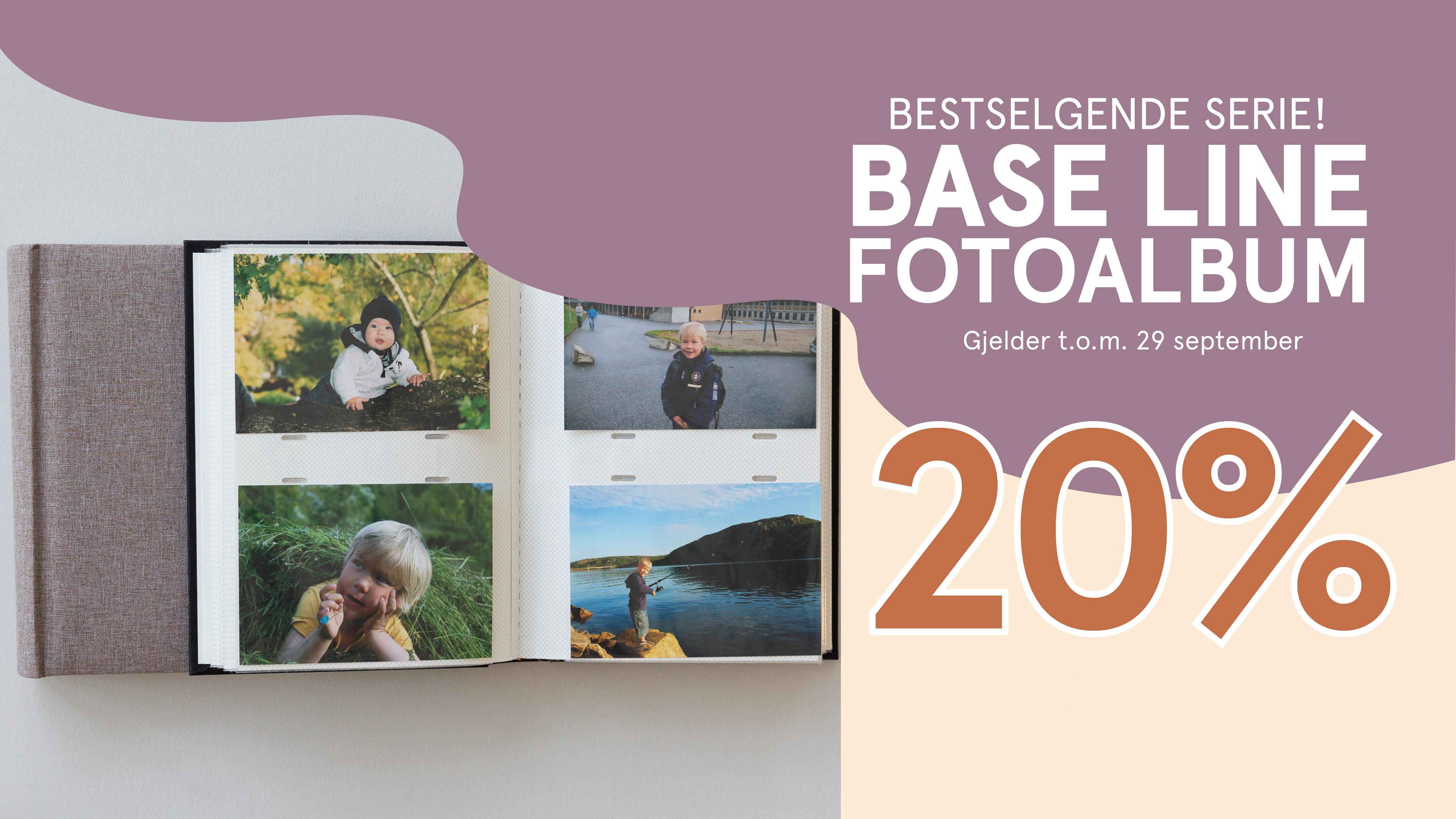 20% på fotoalbum hos Elite Foto