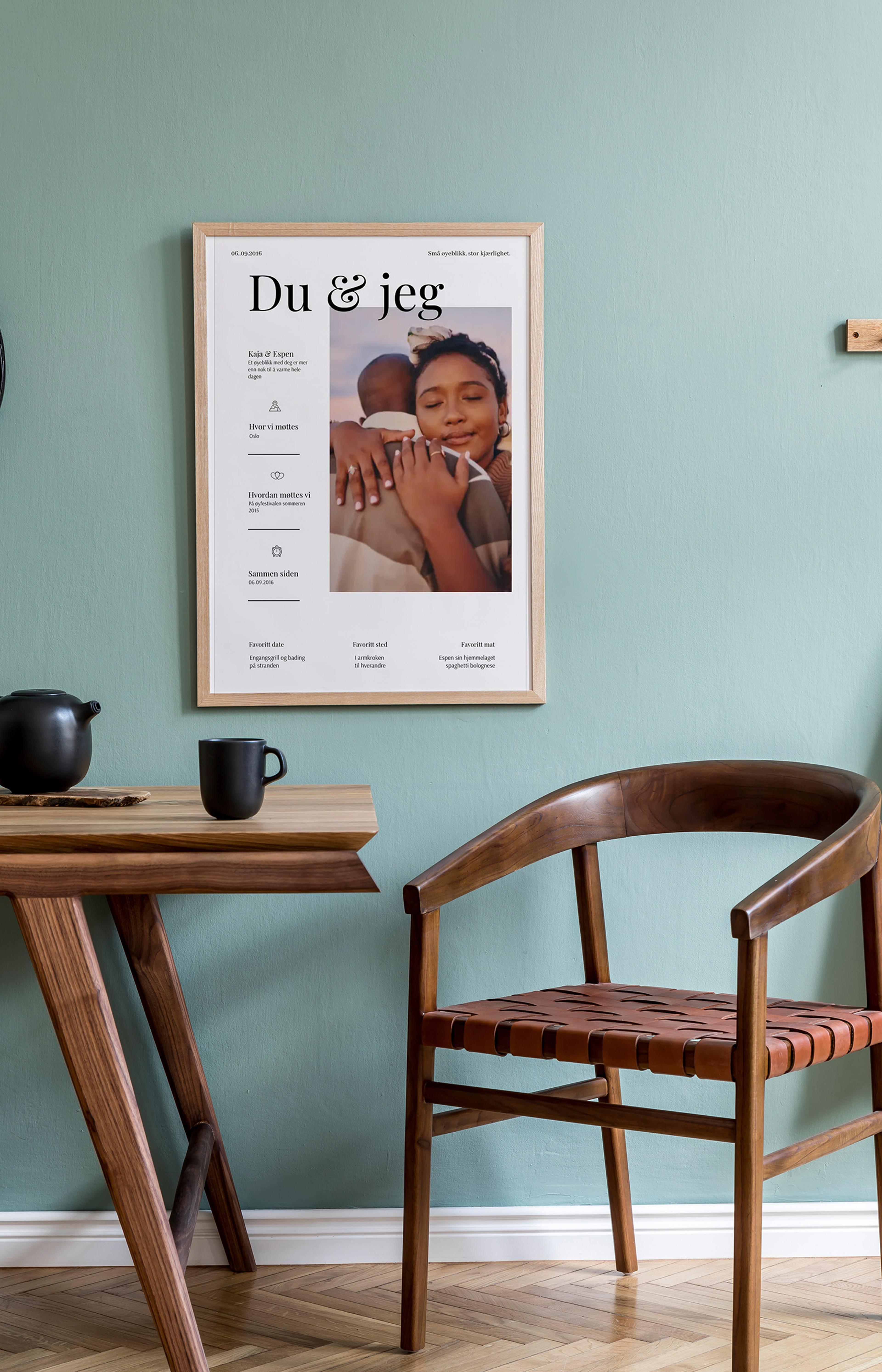 Plakat til kjæresten