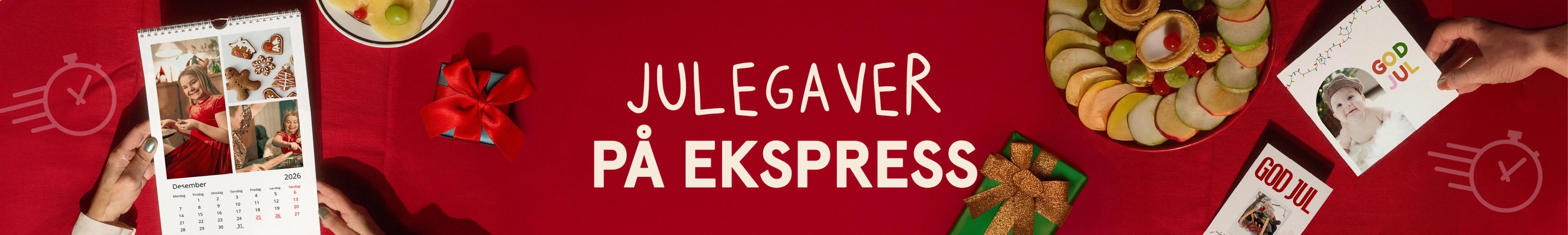 Personlige julegaver på ekspress