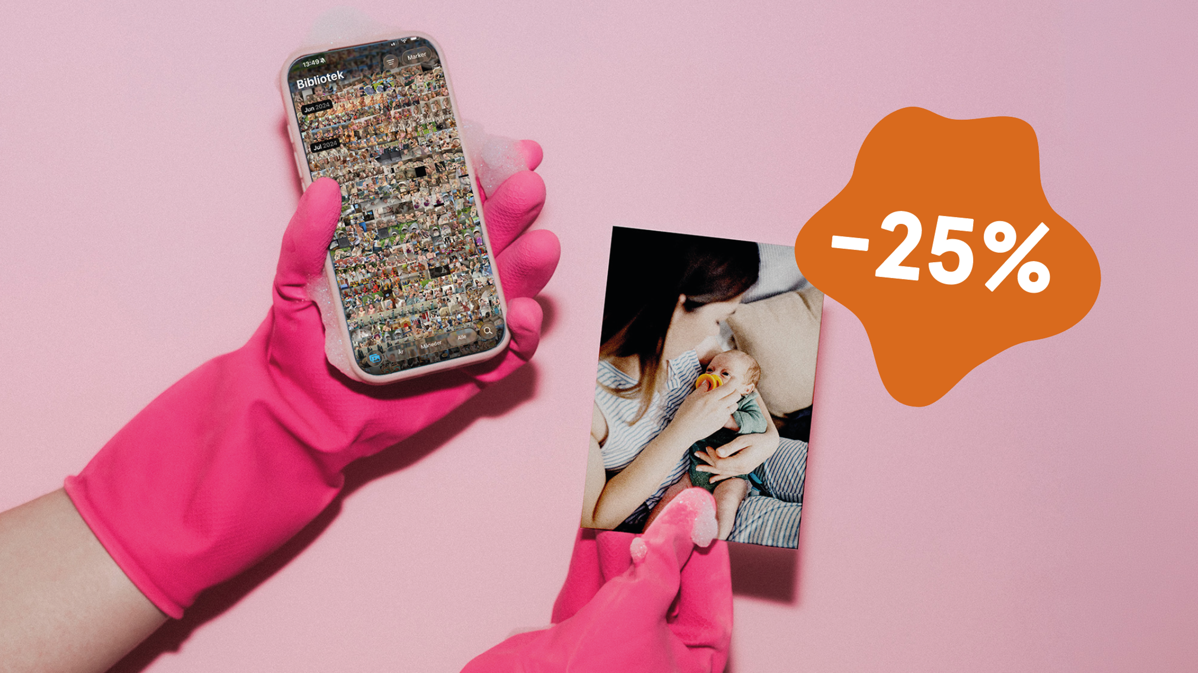 Print bilder tatt med mobilen og lag ekte fysiske minner