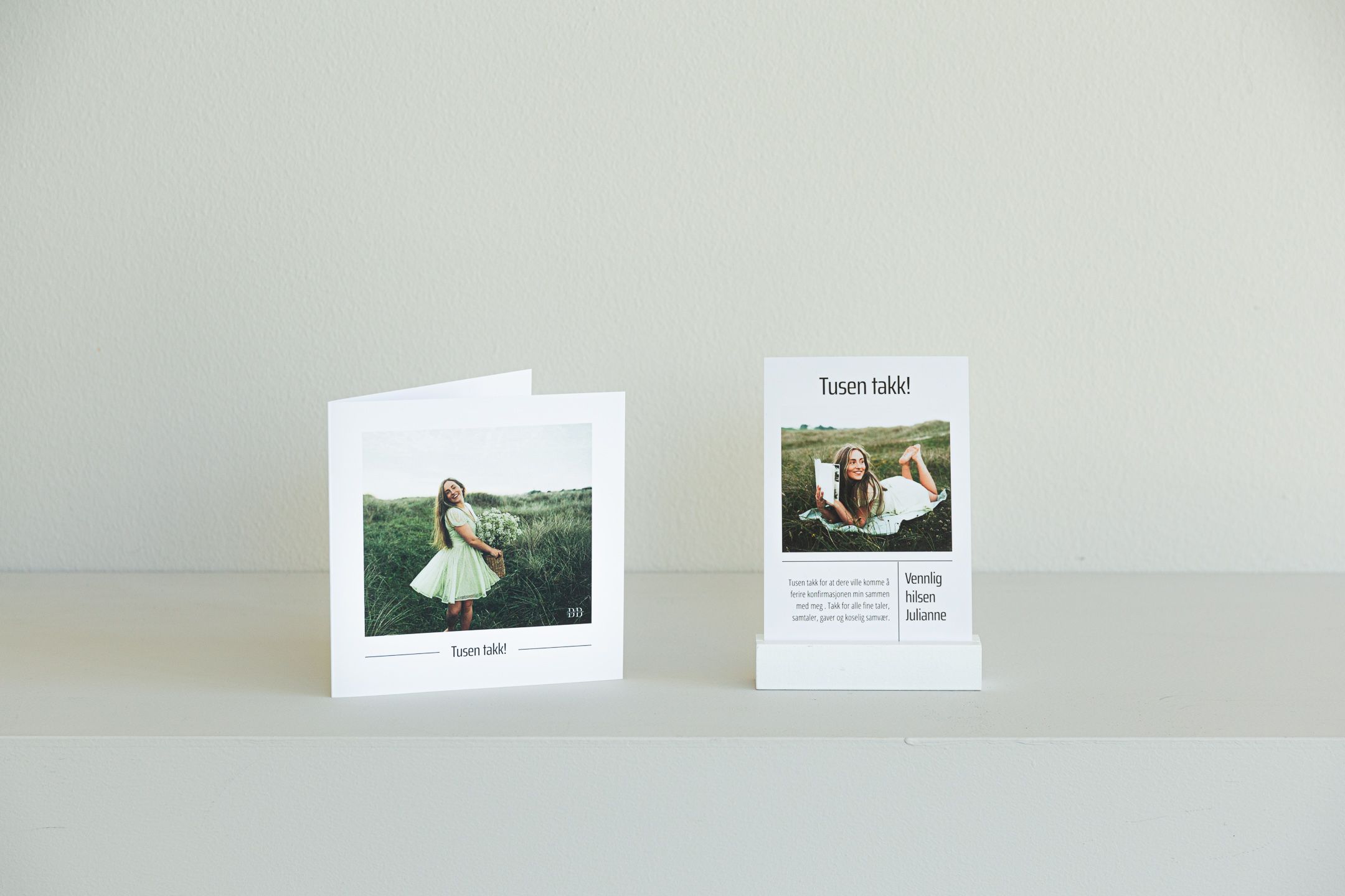 Konfirmasjonskort fra Elite Foto