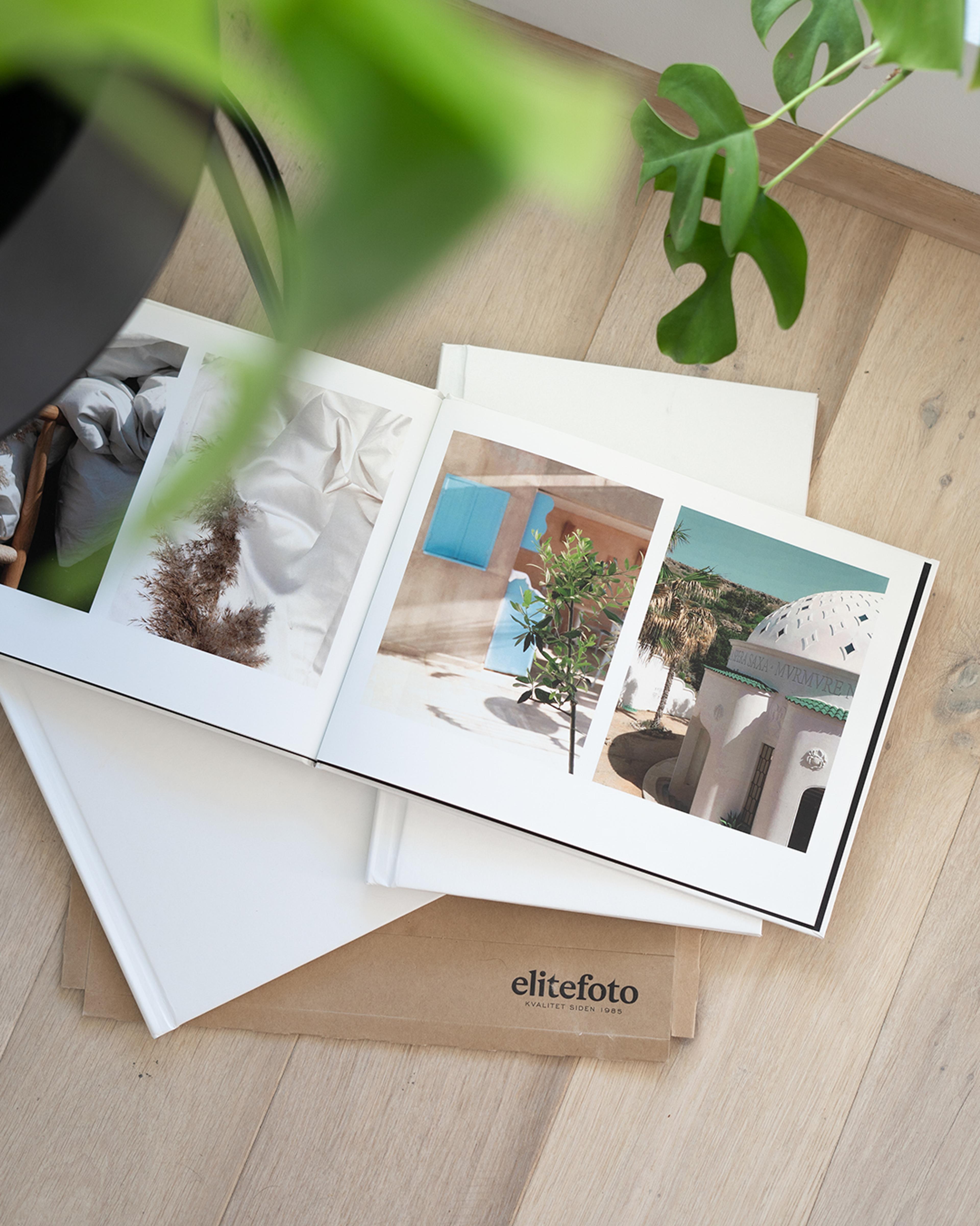 Fotobok, ekspress bok med dine bilder laget i butikkene i Norge hos Elite Foto