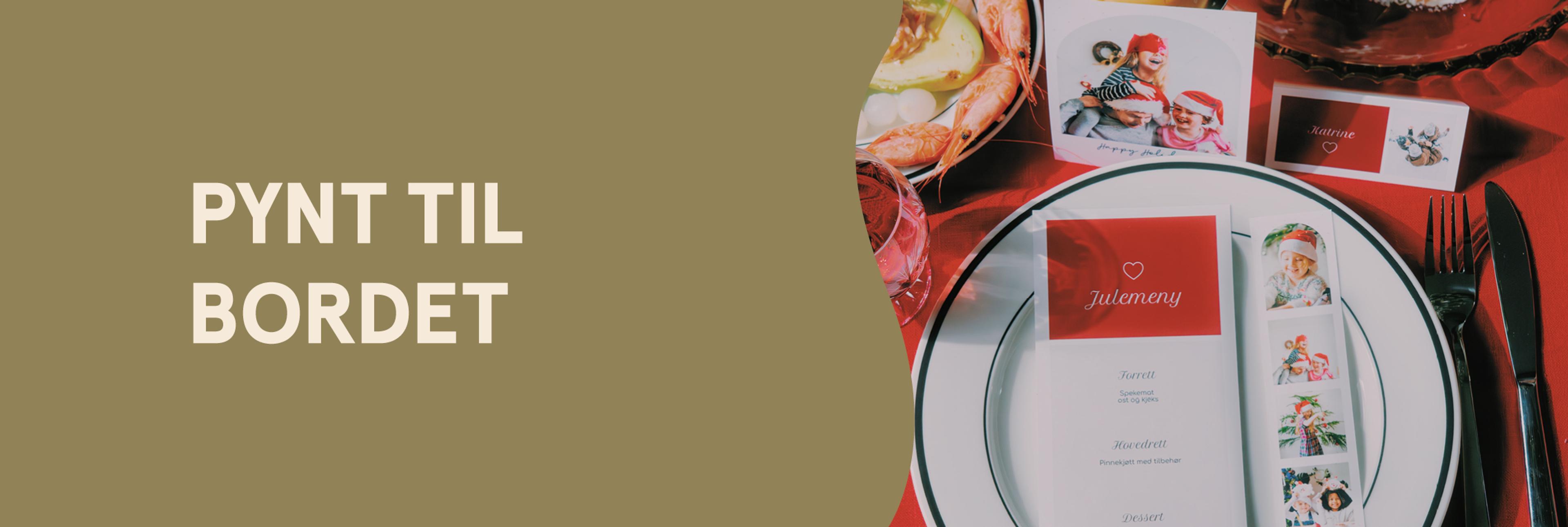 Personlig pynt til bordet