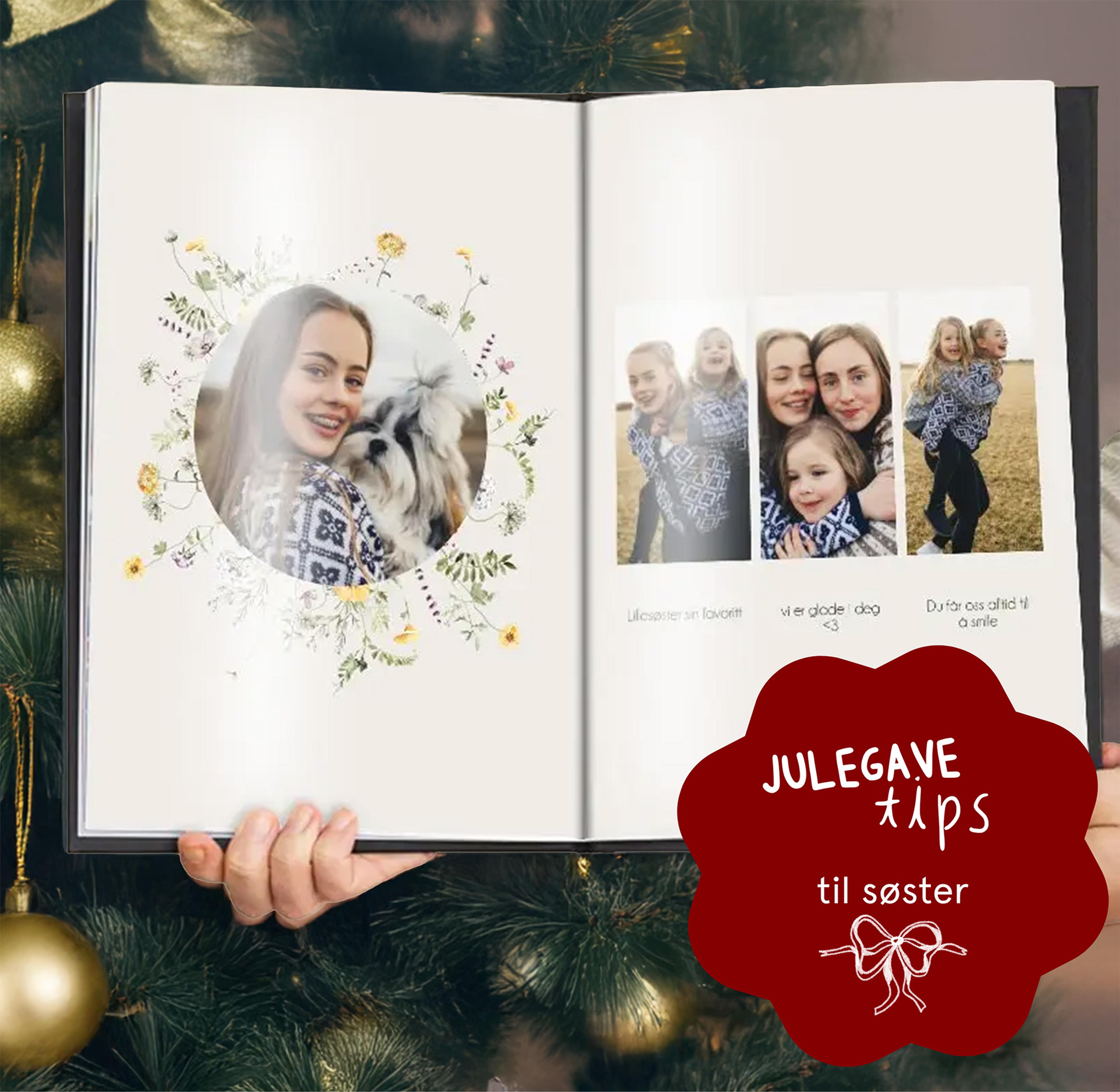 fotobok til søster