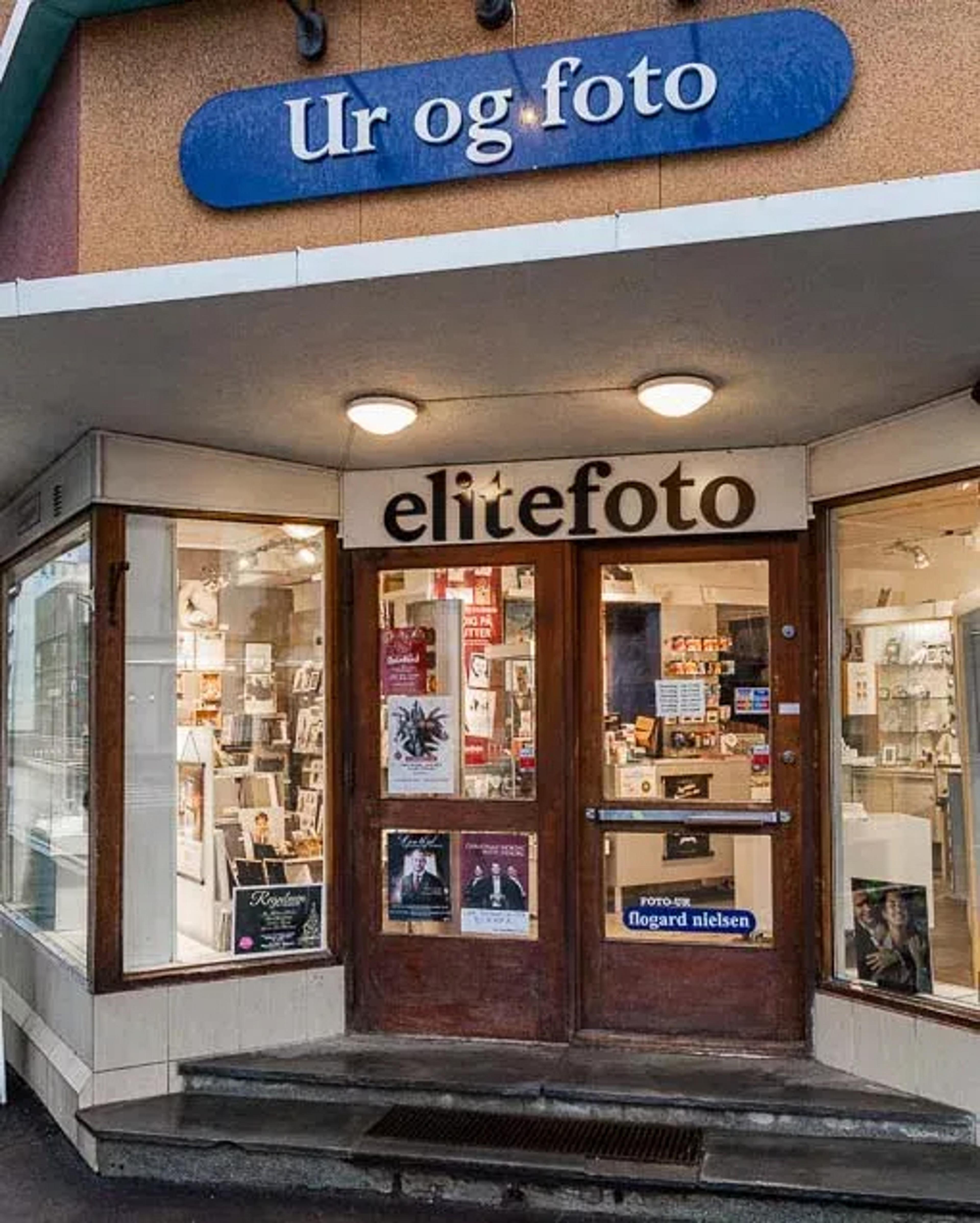 Elite Fotos butikk i Holmestrand