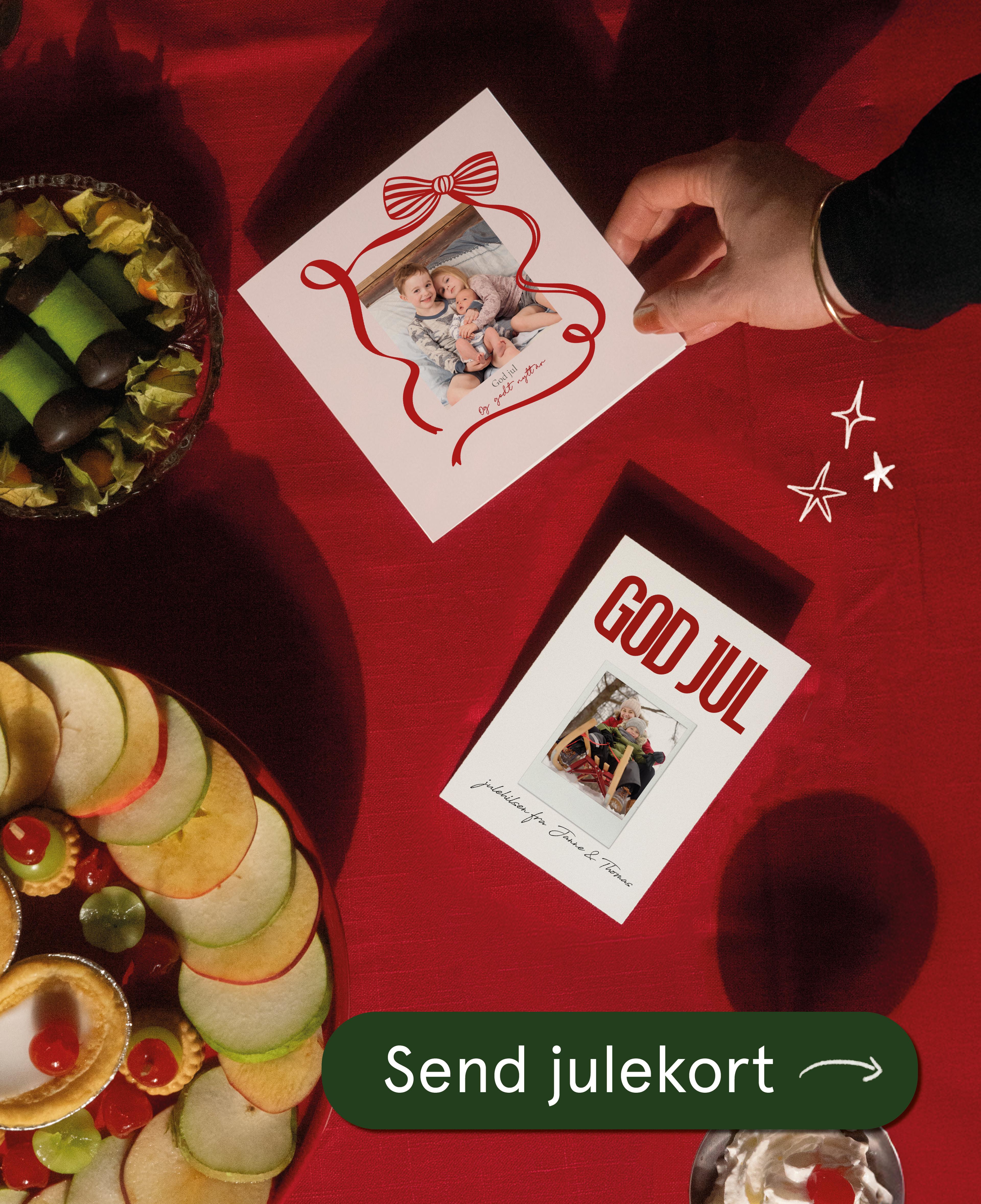 Halv pris på julekort - siste sjanse hos Elite Foto