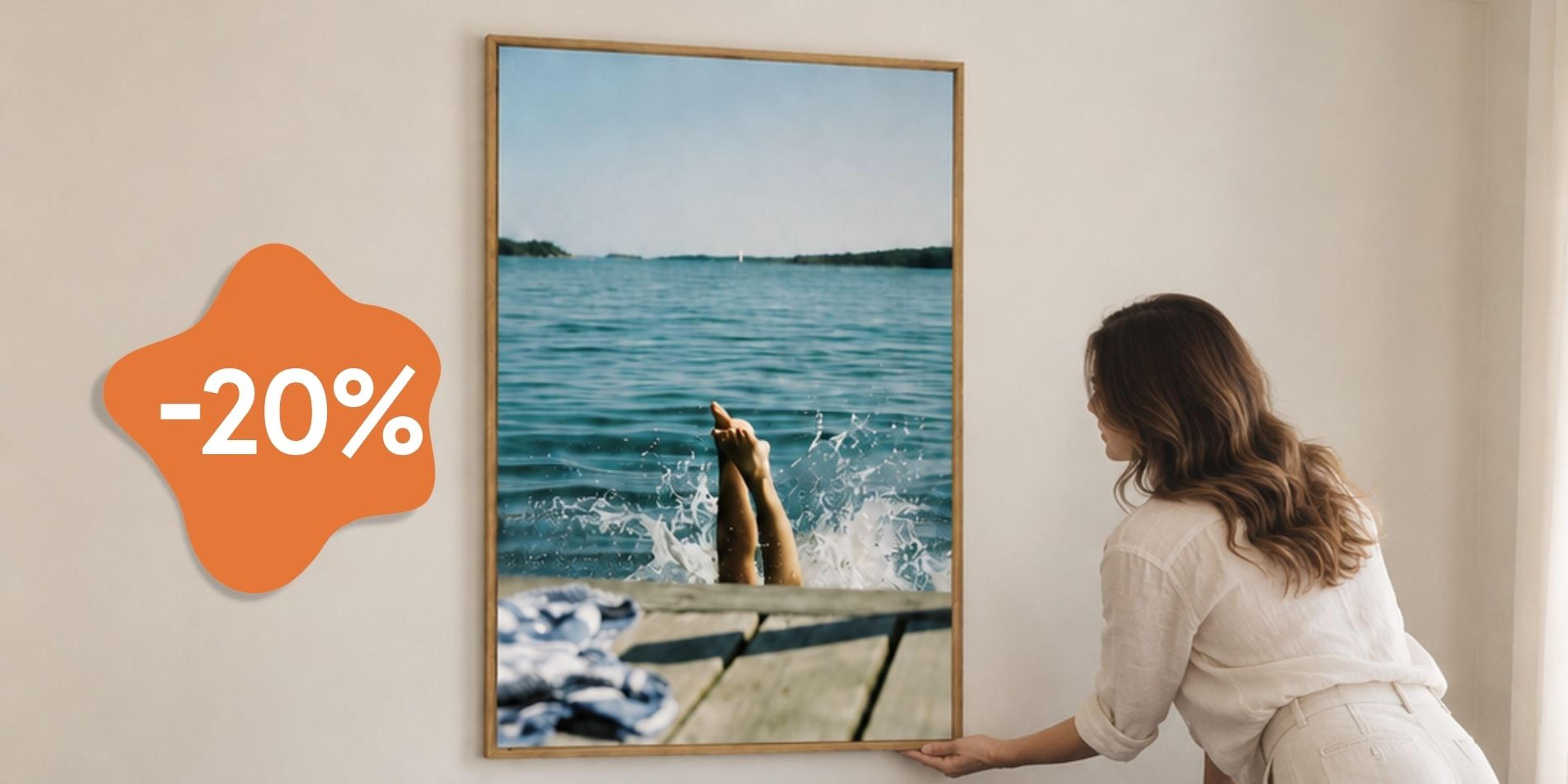 Lag lerret med sommerminnene hos Elite Foto