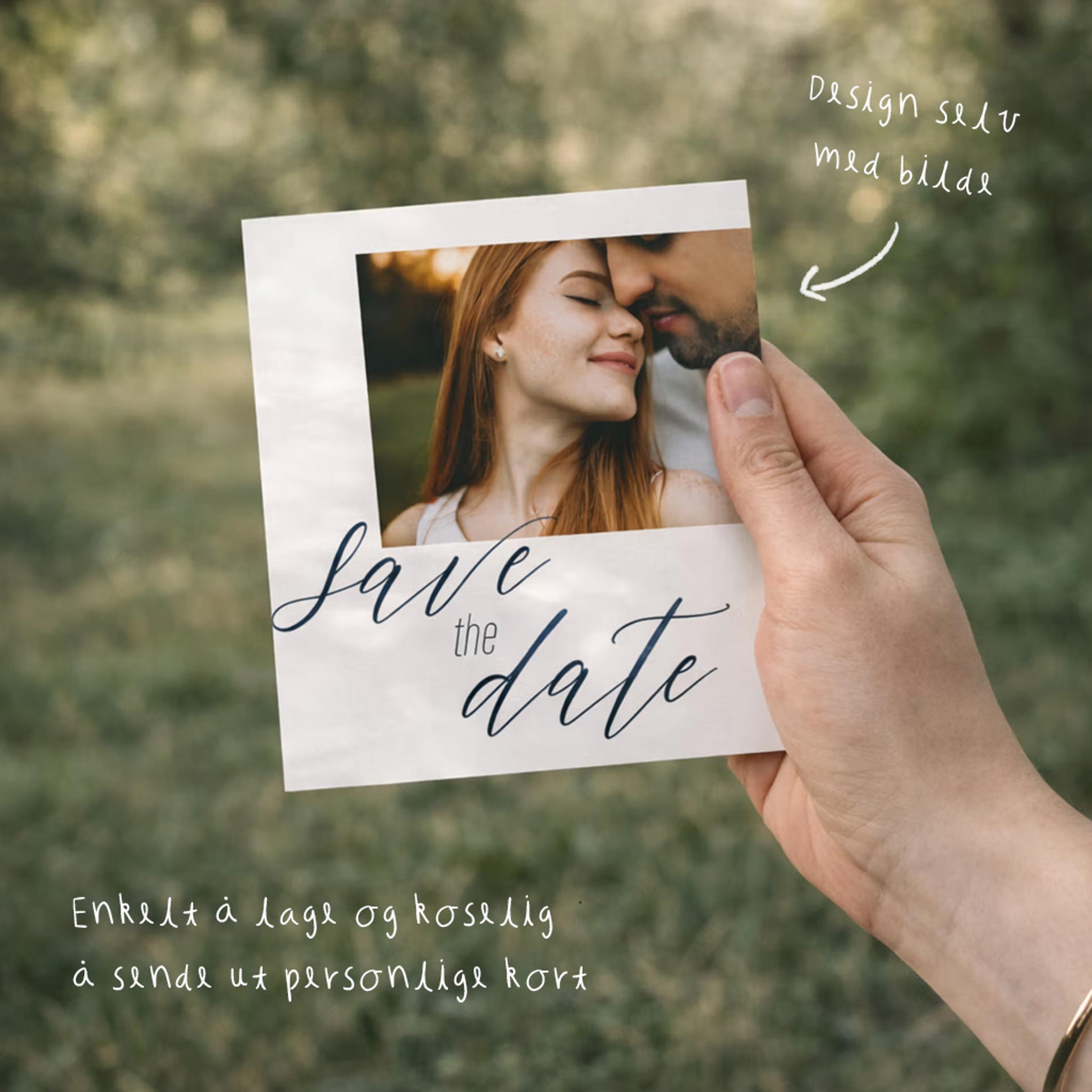 Husk å sende ut save the date kort