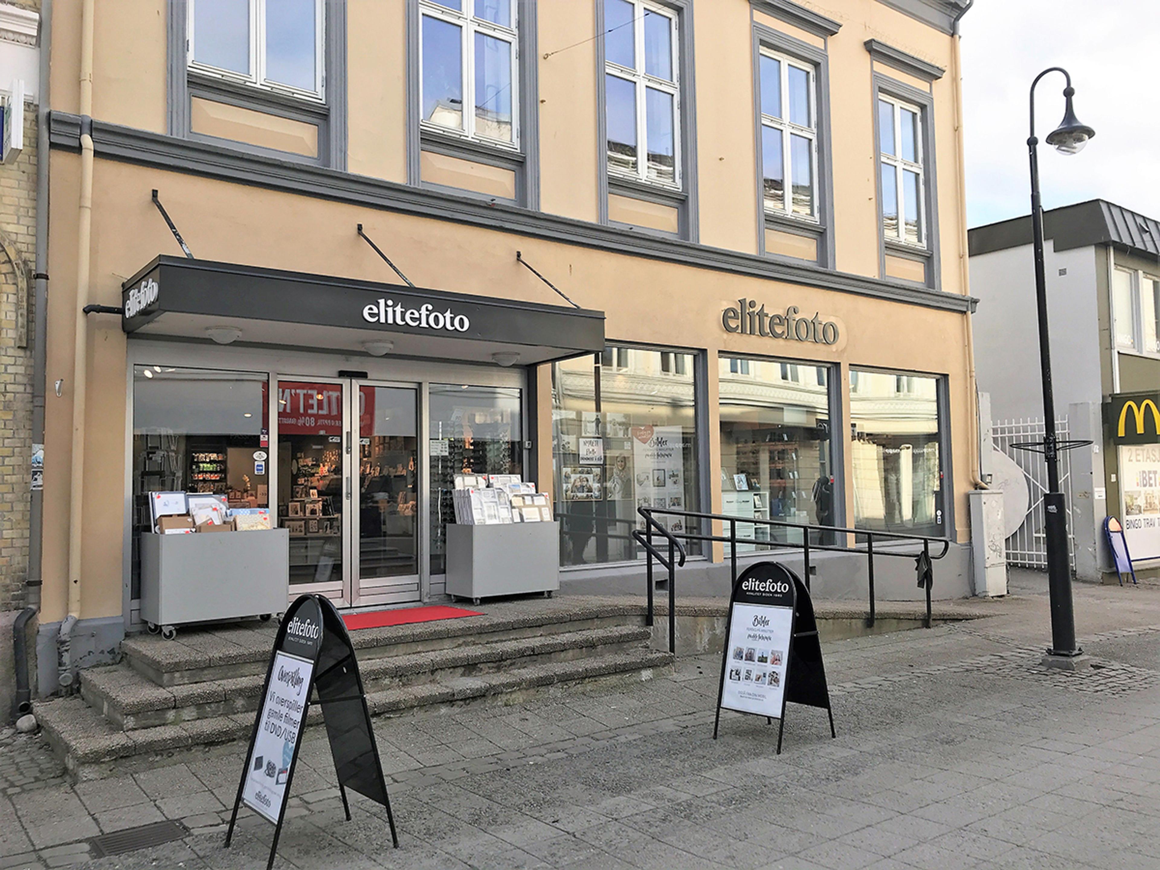 Elite Fotos butikk i Arendal