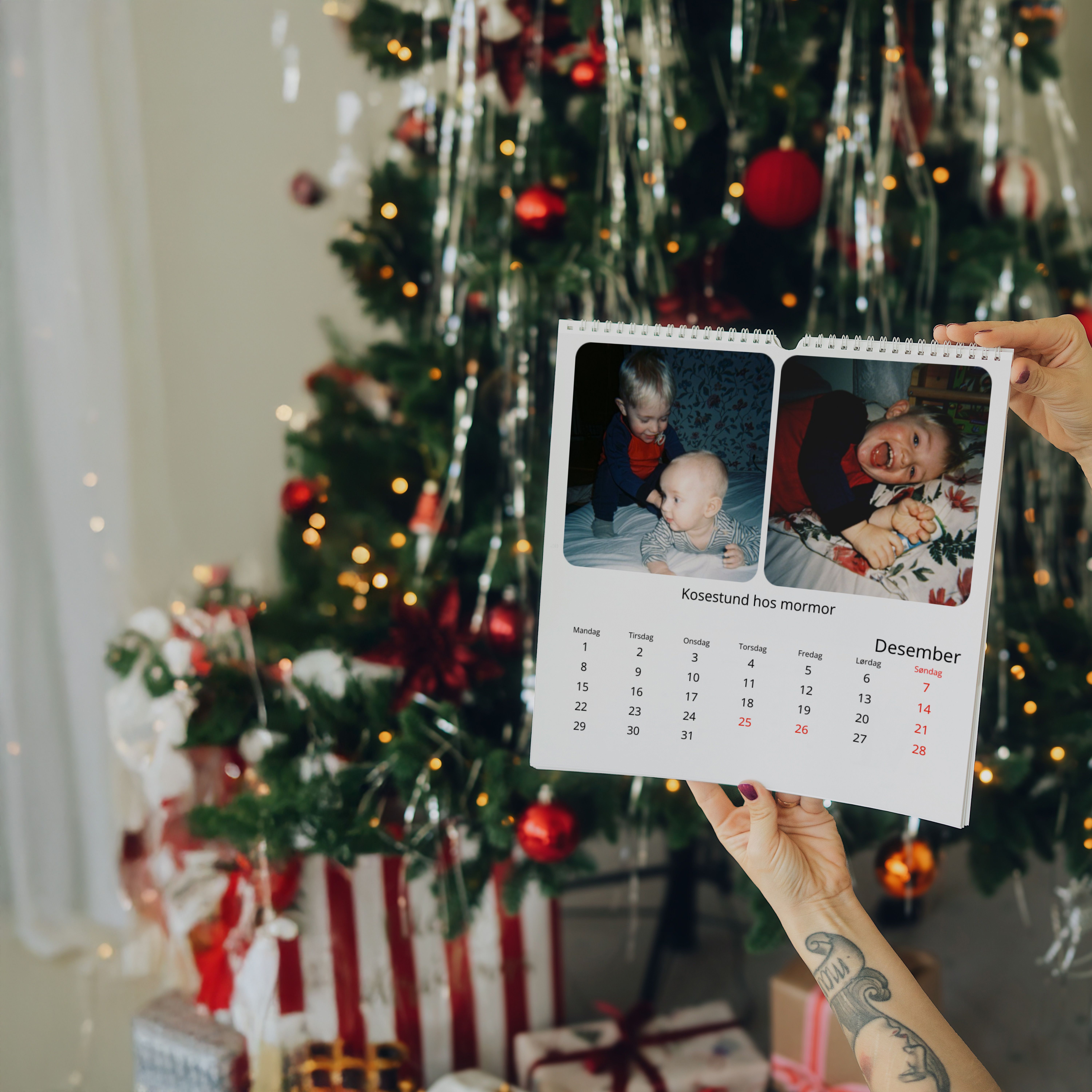 Kalender med bilder!