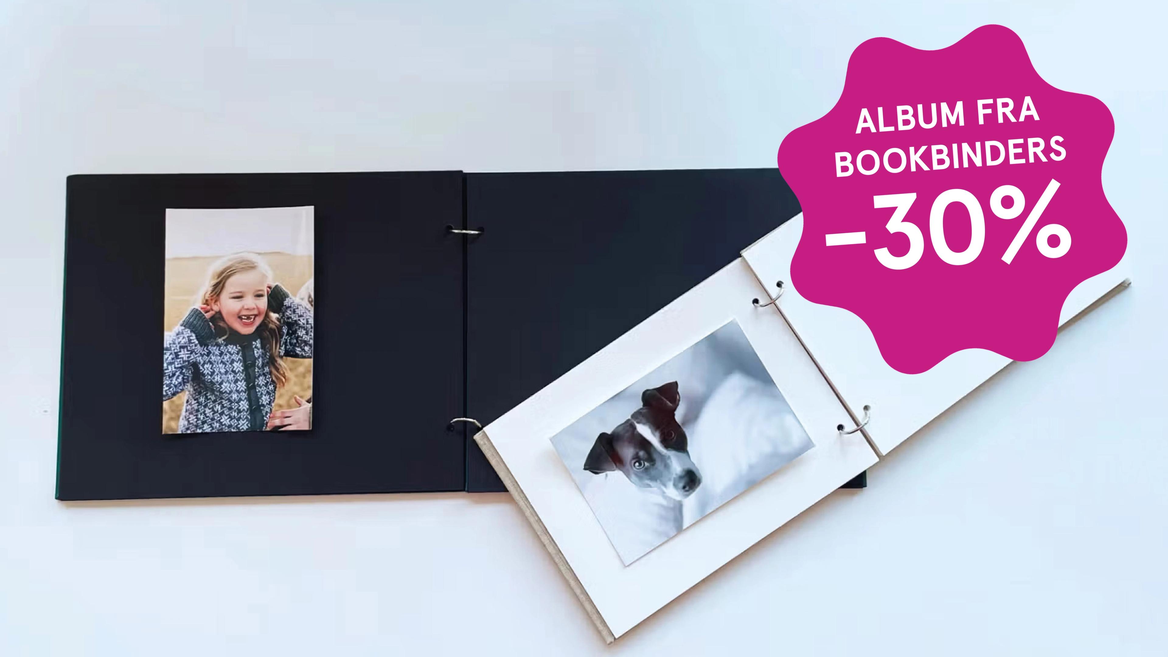 Album med bilder fra merket Bookbinders Design