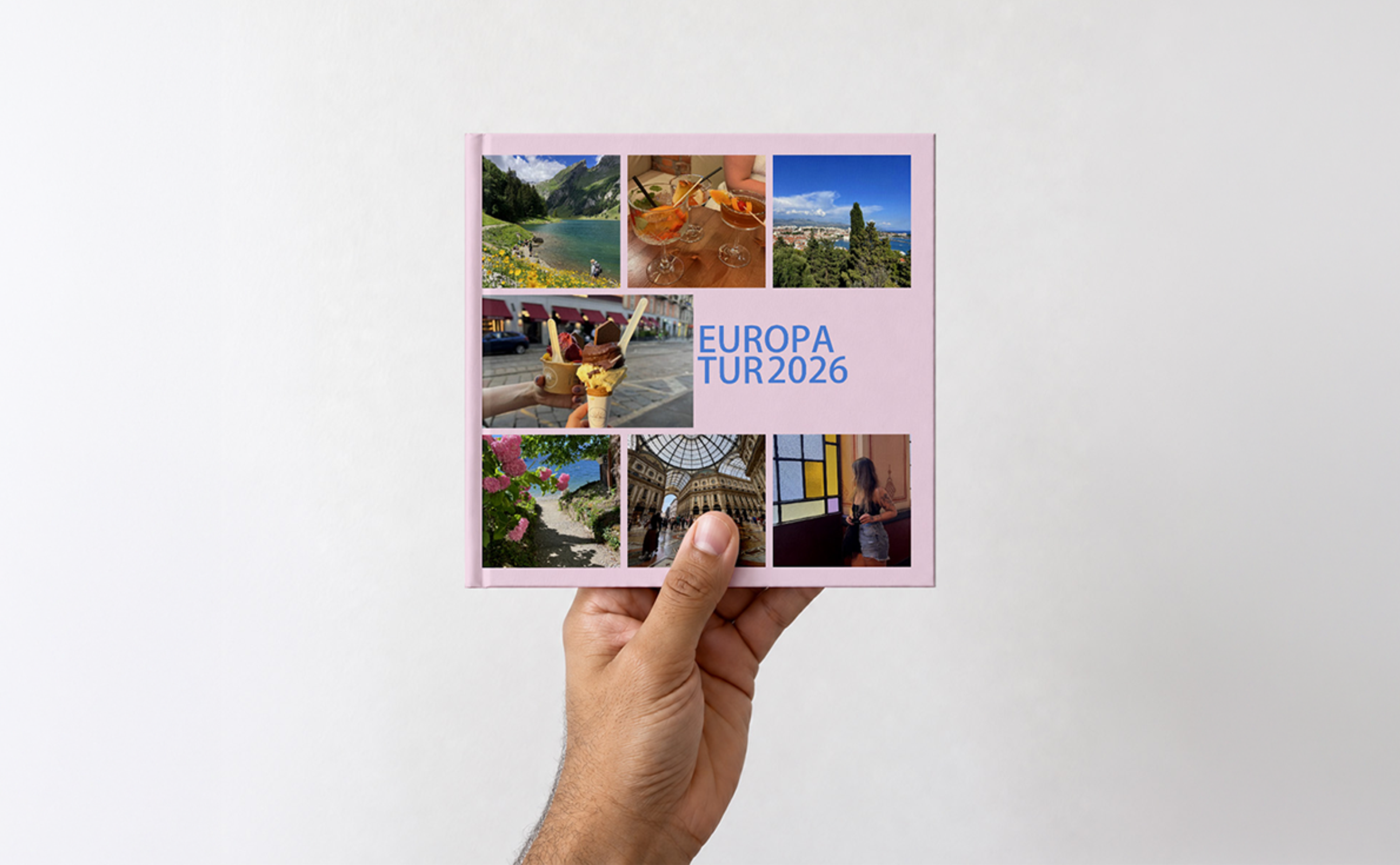 Fotobok, klassisk bok med dine bilder laget i Norge hos Elite Foto