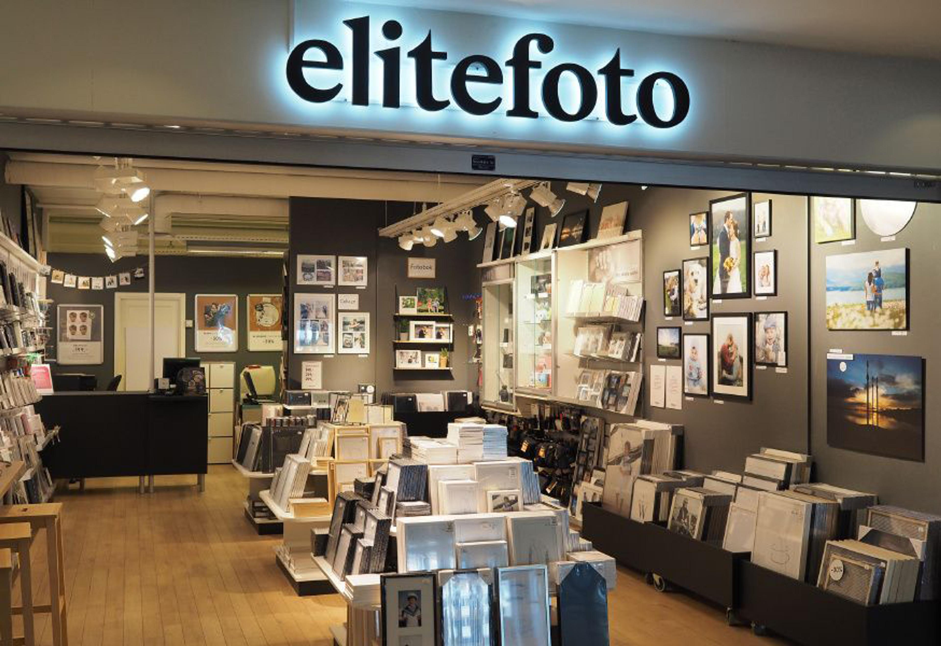 Elite Fotos butikk på Kilden i Stavanger