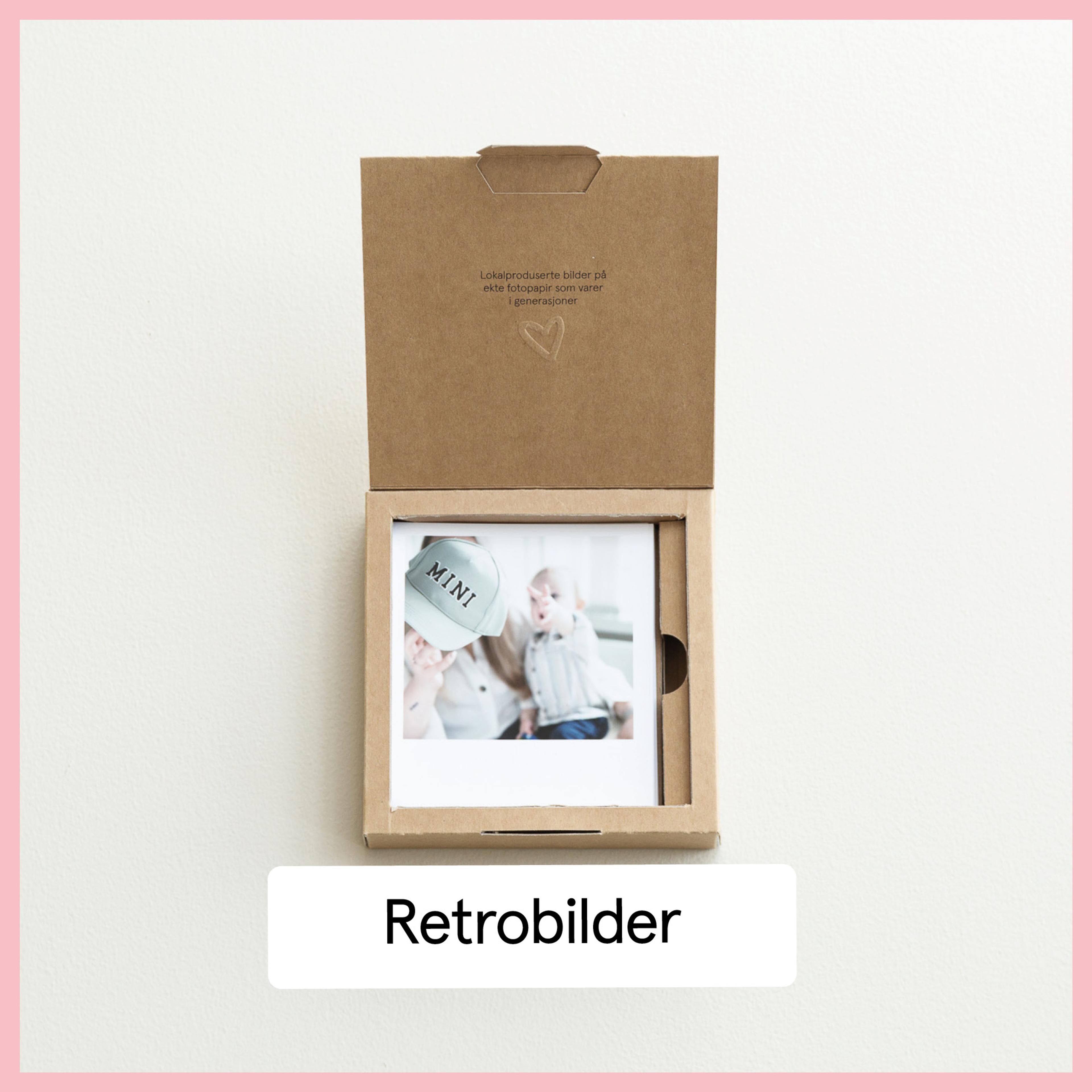 Retrobilder av mor og barn